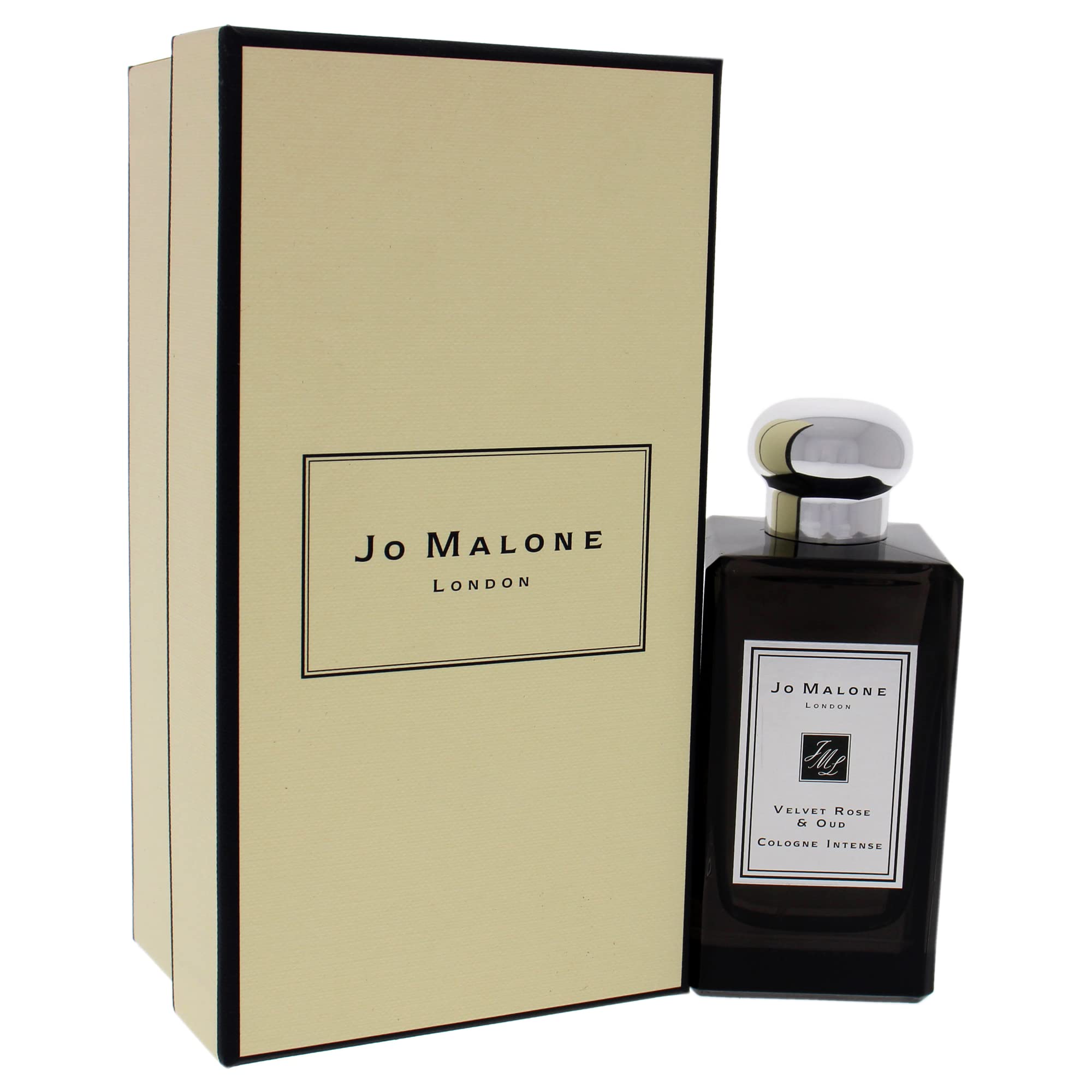 Jo Malone Velvet Rose & Oud Cologne Intense 3.4 oz Perfume Spray for Women - Luxury Floral Scent, Long-Lasting Fragrance for Date Night & Special Occasions