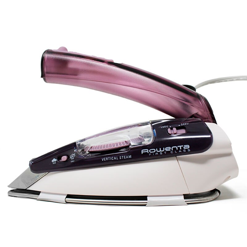 ROWENTA First Class Travel Iron - Compact & Lightweight for Wrinkle-Free Clothes on the Go | Perfect for Business Trips & Vacations | Model DA1560Q1 with Full Warranty