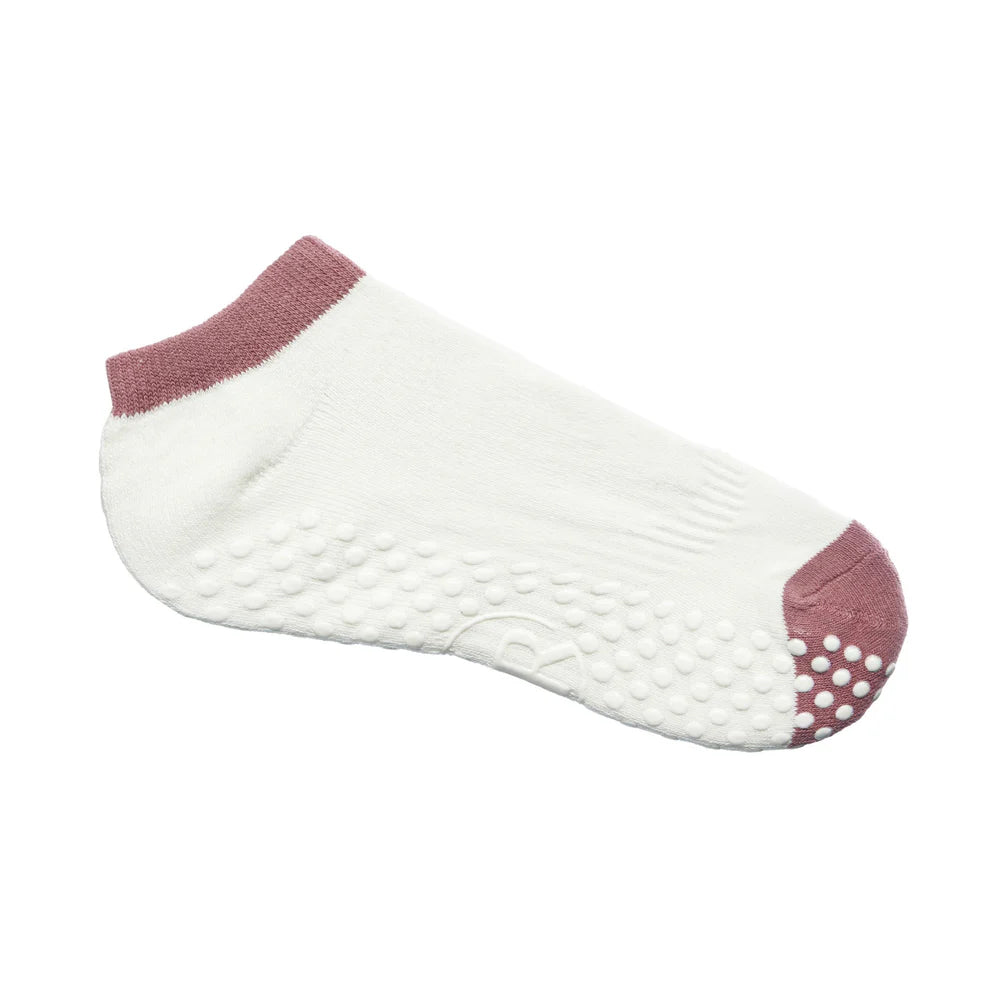 Non-Slip Grip Socks for Yoga, Pilates & Barre - Anti-Skid Workout Socks with Traction for Women & Men - Perfect for Dance, Gym & Home Exercise