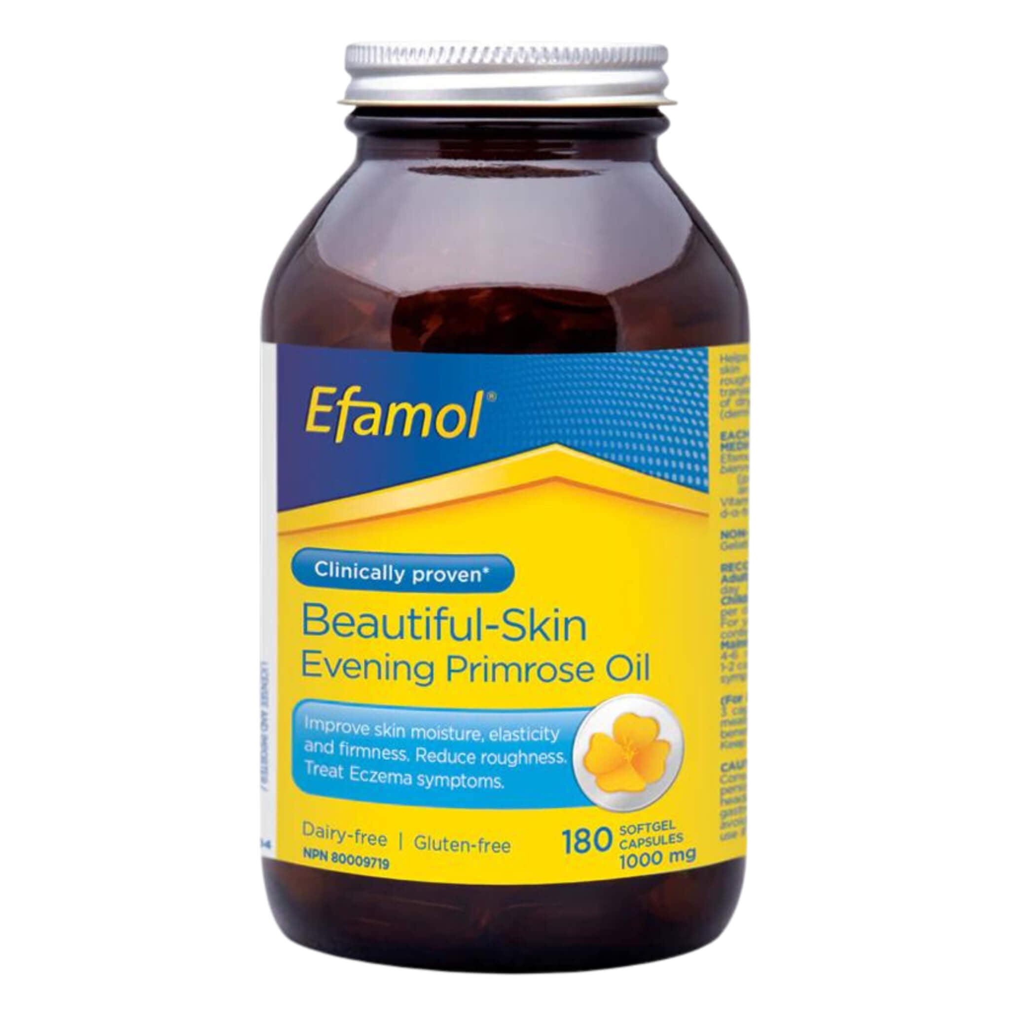 Efamol Evening Primrose Oil 500mg Softgels - Premium GLA Supplement for Women's Health, Hormonal Balance & Skin Care | Supports PMS Relief & Healthy Skin