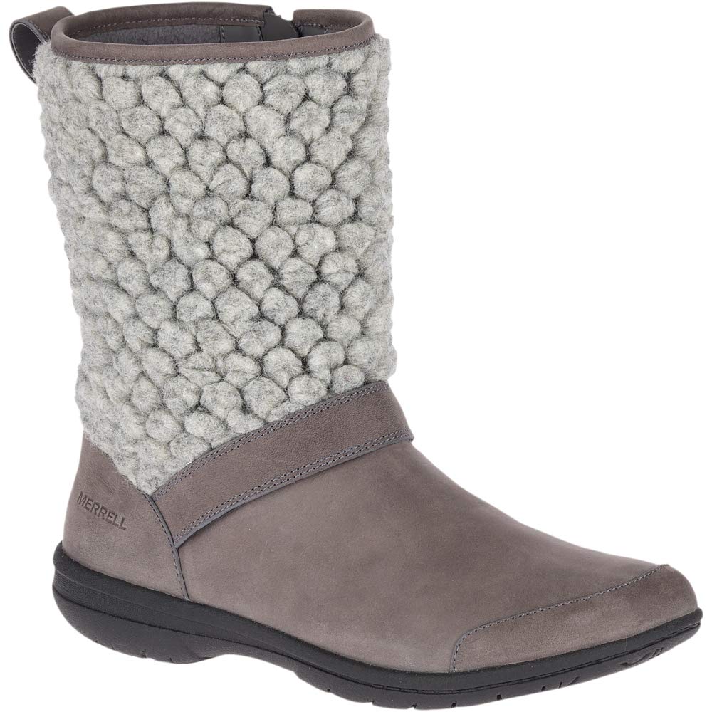 Merrell Women's Encore Kassie Tall Wool Boots - Waterproof Winter Hiking Boots for Women with Warm Wool Lining | Perfect for Snow, Cold Weather & Outdoor Adventures