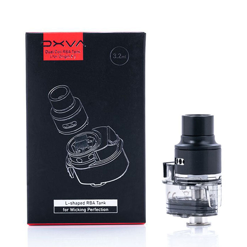 OXVA Origin X RDTA Pod Kit - 3.2ml Refillable Vape Tank with Adjustable Airflow | Perfect for Cloud Chasing & Flavorful Vaping Experience