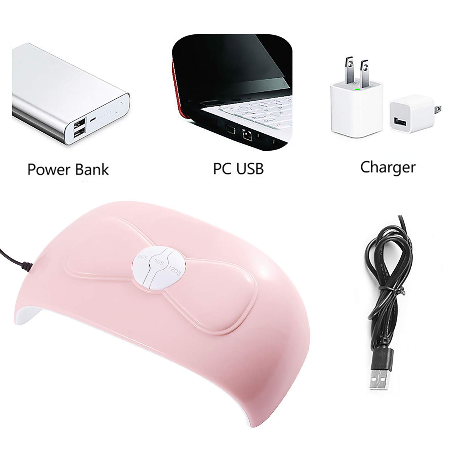 FUNSHOWCASE 54W LED UV Resin Curing Light for Jewelry Making & Nail Art - 3 Timer Settings, Auto Sensor, USB Powered - Perfect for DIY Crafts, Nail Salons, and Small Business Jewelry Production
