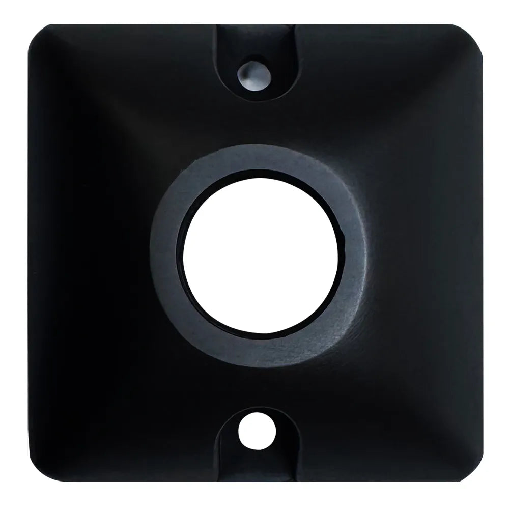 BP2 Brass Tree Mount Rectangular Bracket - Heavy Duty Outdoor Landscape Lighting Fixture Holder for Garden, Yard & Pathway Lights - Perfect for Tree, Wall & Post Installation