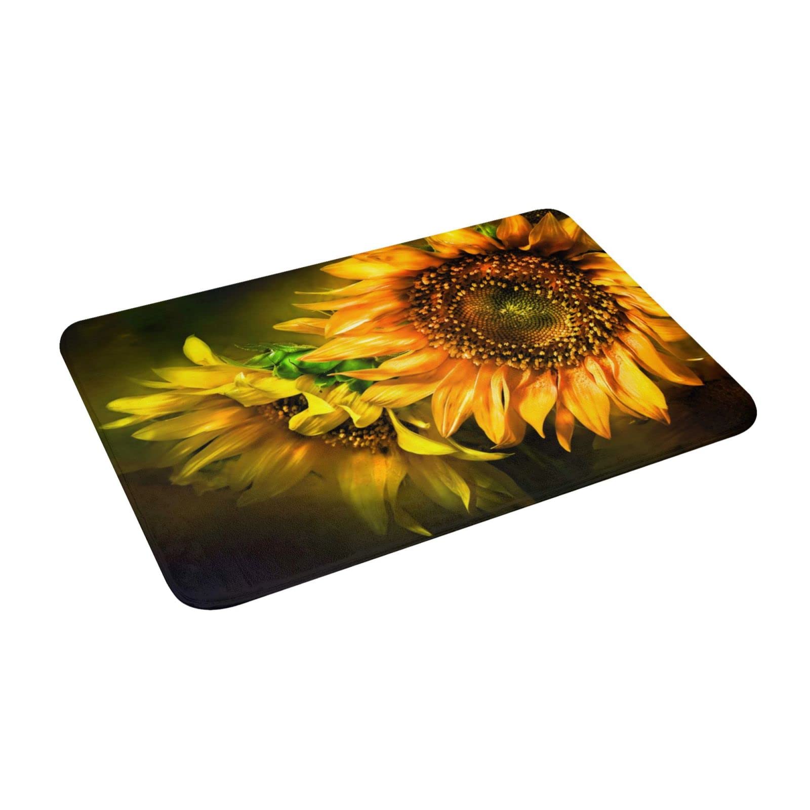 AYUNIX Non-Slip Sunflower Welcome Doormat - Washable Front Door Mat for Home, Outdoor, Bathroom & Kitchen (16x24 Inch) - Perfect Entryway Rug for Housewarming Gifts & Farmhouse Decor