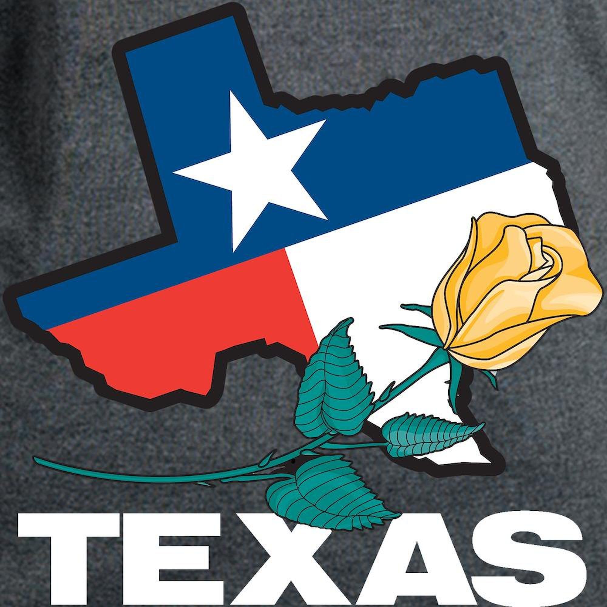 Texas Women's Dark Cotton T-Shirt - Comfortable & Stylish Women's Tee for Casual Wear, Outings & Texas Pride