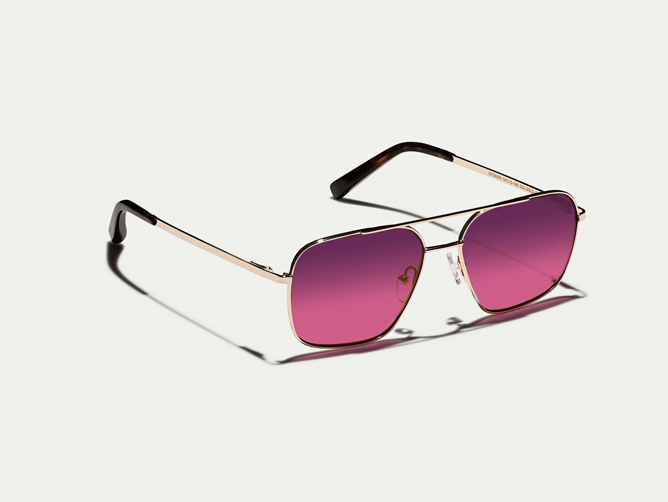 SHTARKER GOLD Sunglasses with Custom Made Tints™ - Polarized UV Protection for Outdoor Sports & Driving