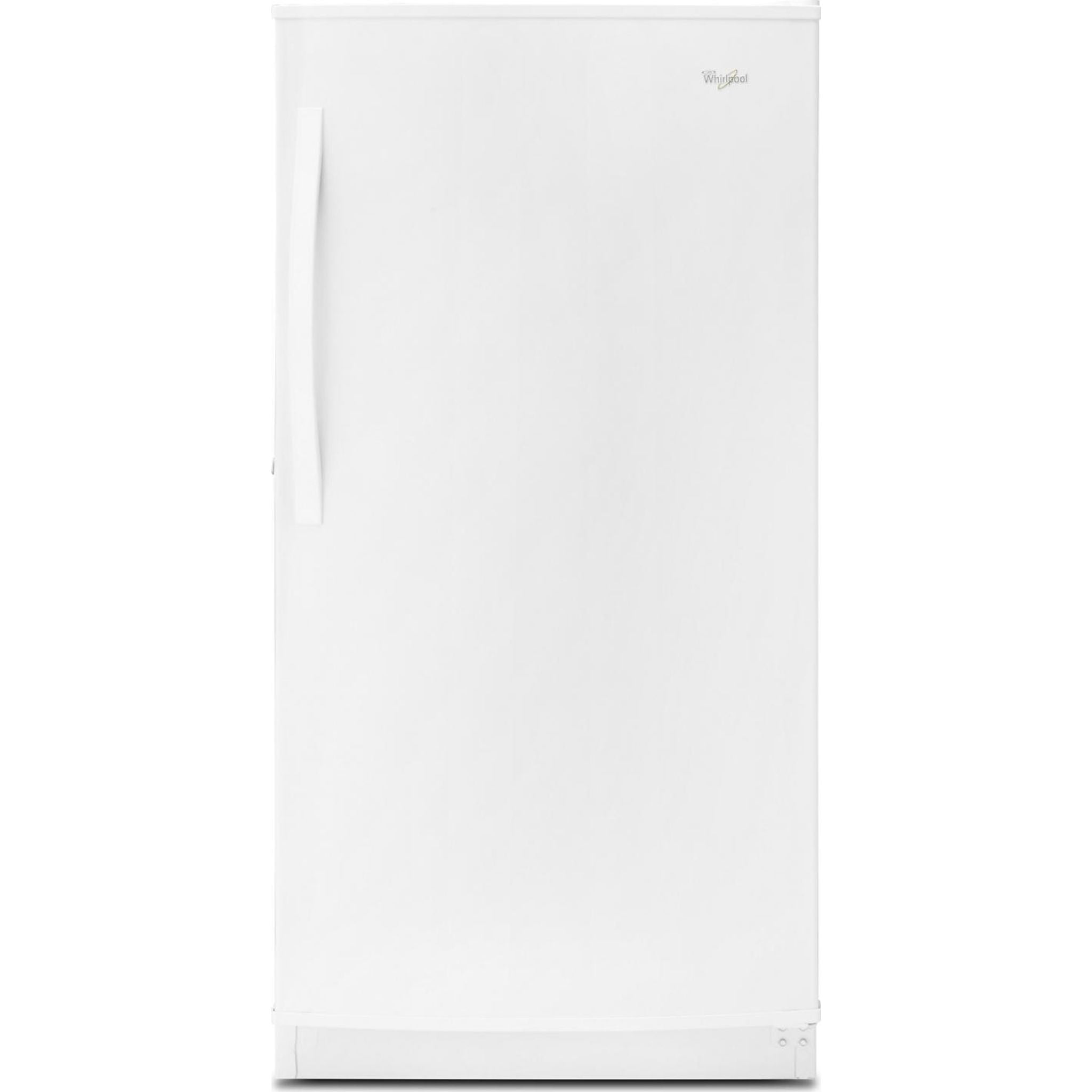 Whirlpool WZF56R16DW 15.6 Cu. Ft. Upright Freezer - Energy Star Certified, Adjustable Shelves, White - Perfect for Home, Garage, or Basement Storage
