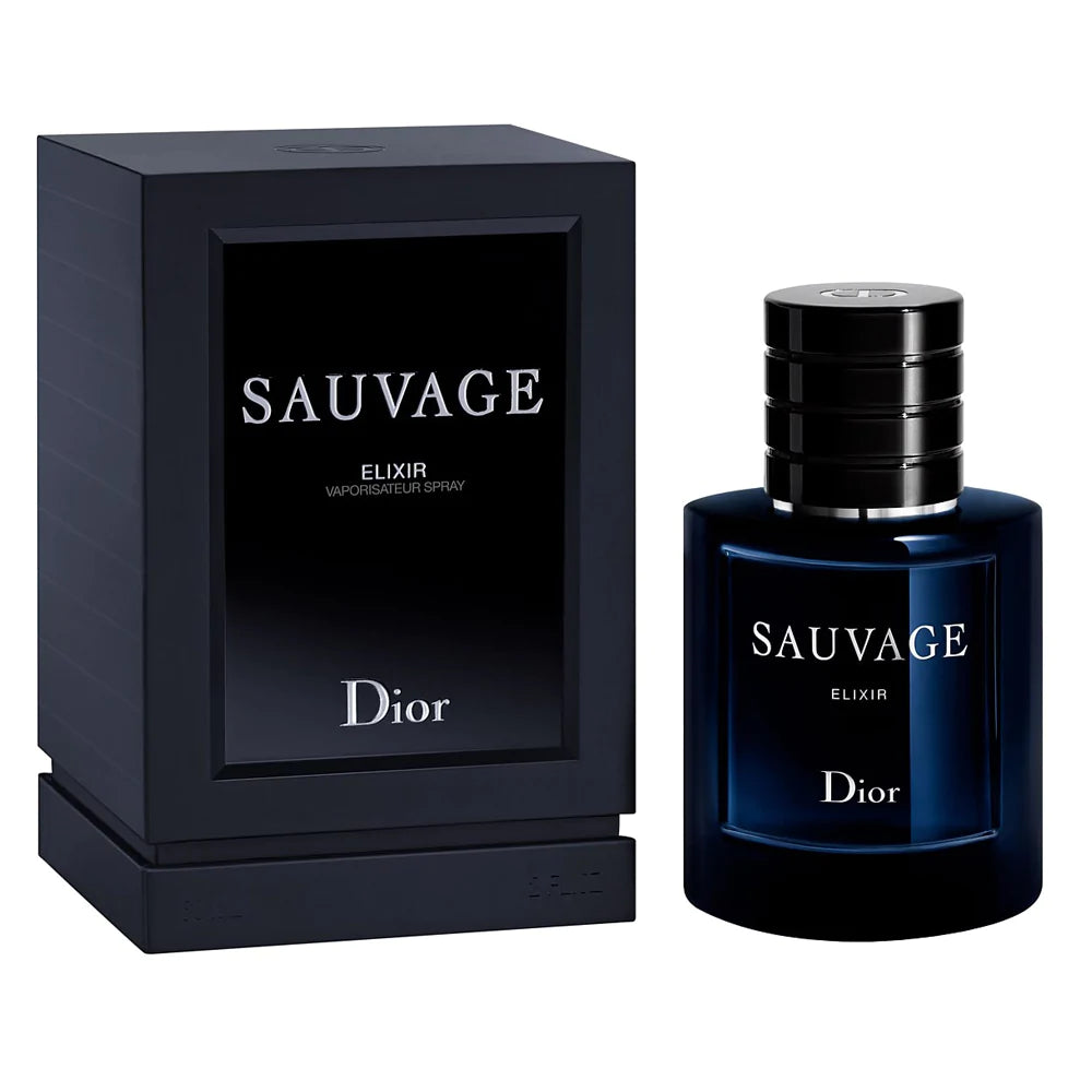 Christian Dior Sauvage Elixir Eau de Parfum Spray for Men - Long-Lasting Luxury Cologne for Date Night & Special Occasions