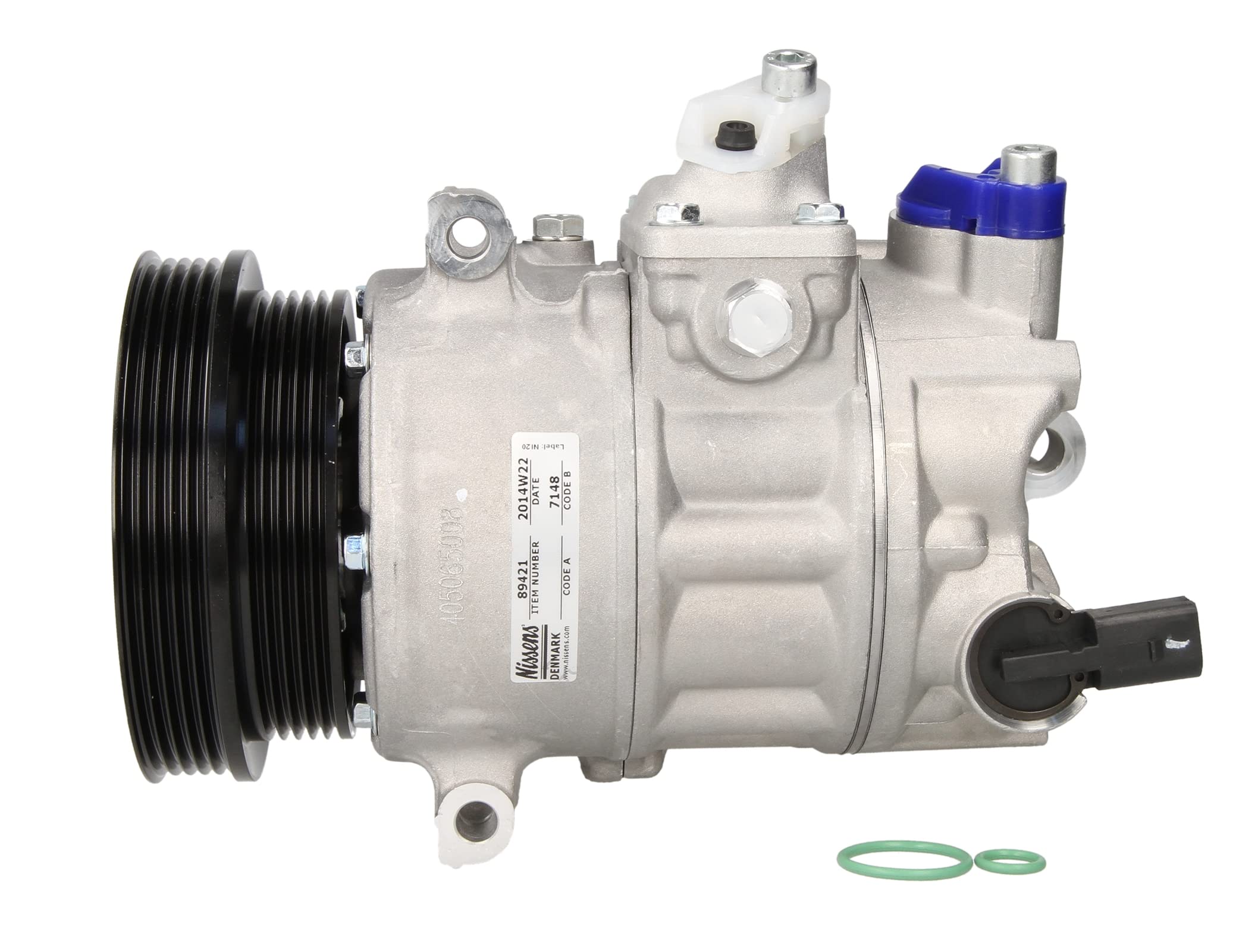 Nissens Air Conditioning Compressor 89421 - High Performance Auto AC Compressor Replacement for Smooth Cooling | Perfect for Car AC Repair & Summer Driving Comfort
