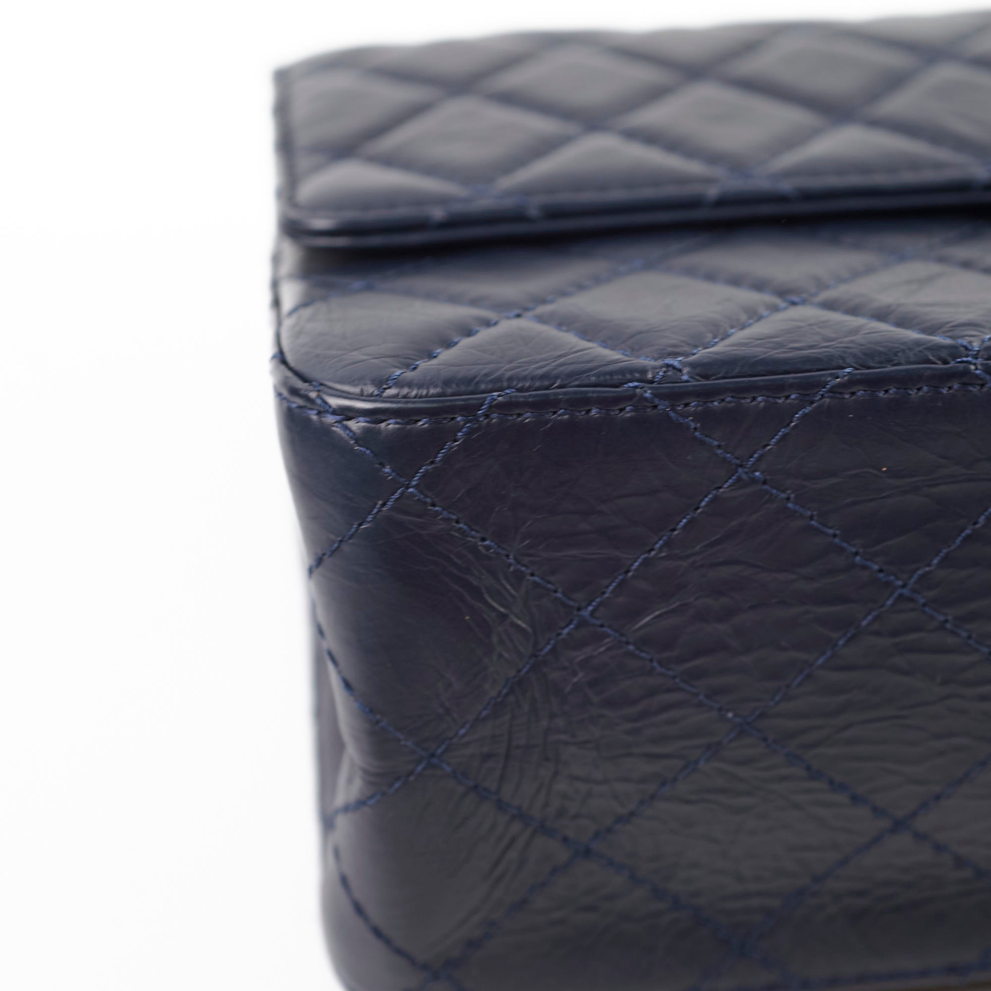 Chanel Reissue 226 Navy Calfskin Leather Handbag - Classic Flap Bag Series 24 | Luxury Designer Purse for Women, Perfect for Work, Evening Events & Special Occasions