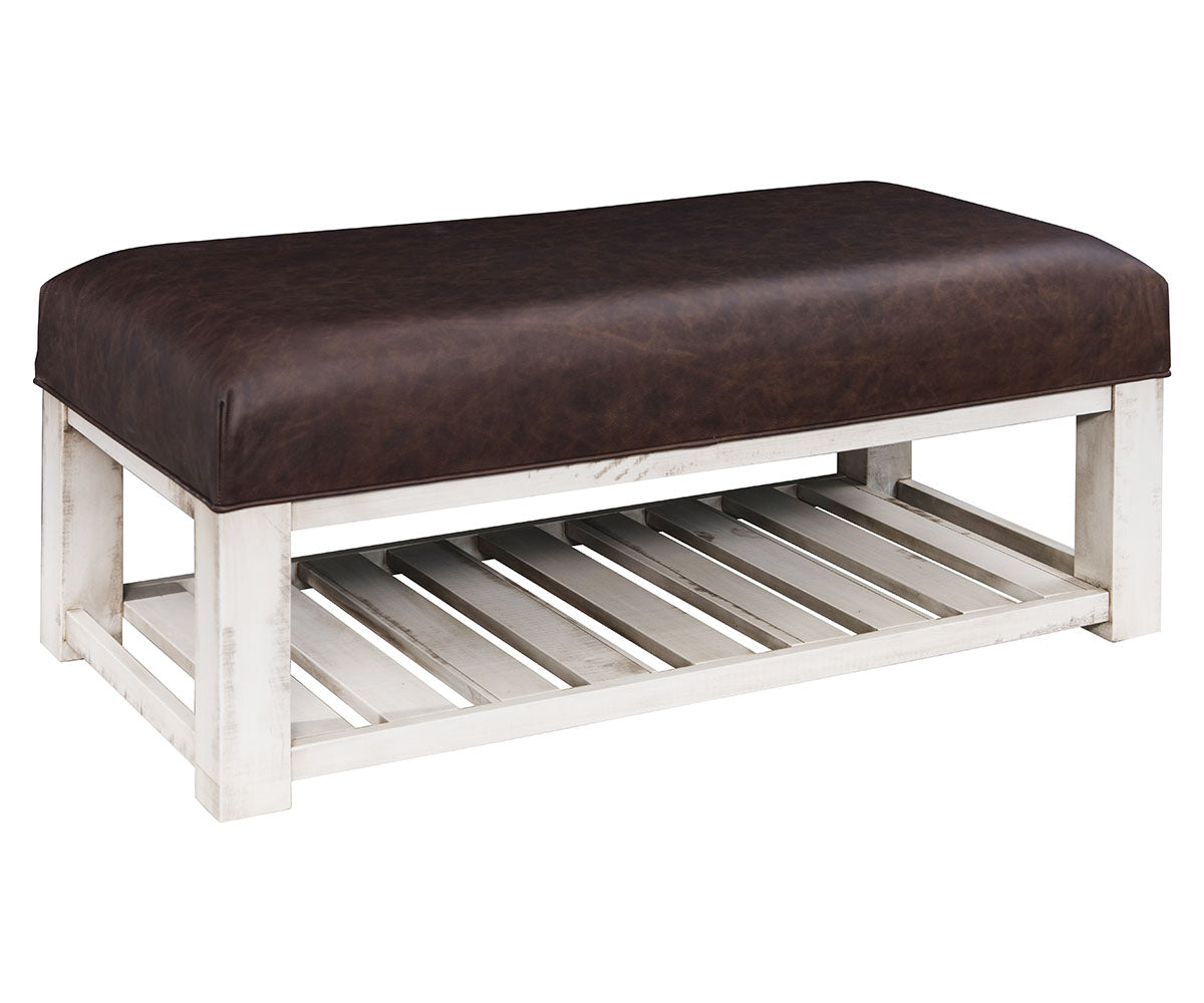 Madison Ottoman - Modern Storage Ottoman with Lift Top, Upholstered Bench for Living Room, Bedroom & Entryway - Perfect for Extra Seating & Hidden Storage
