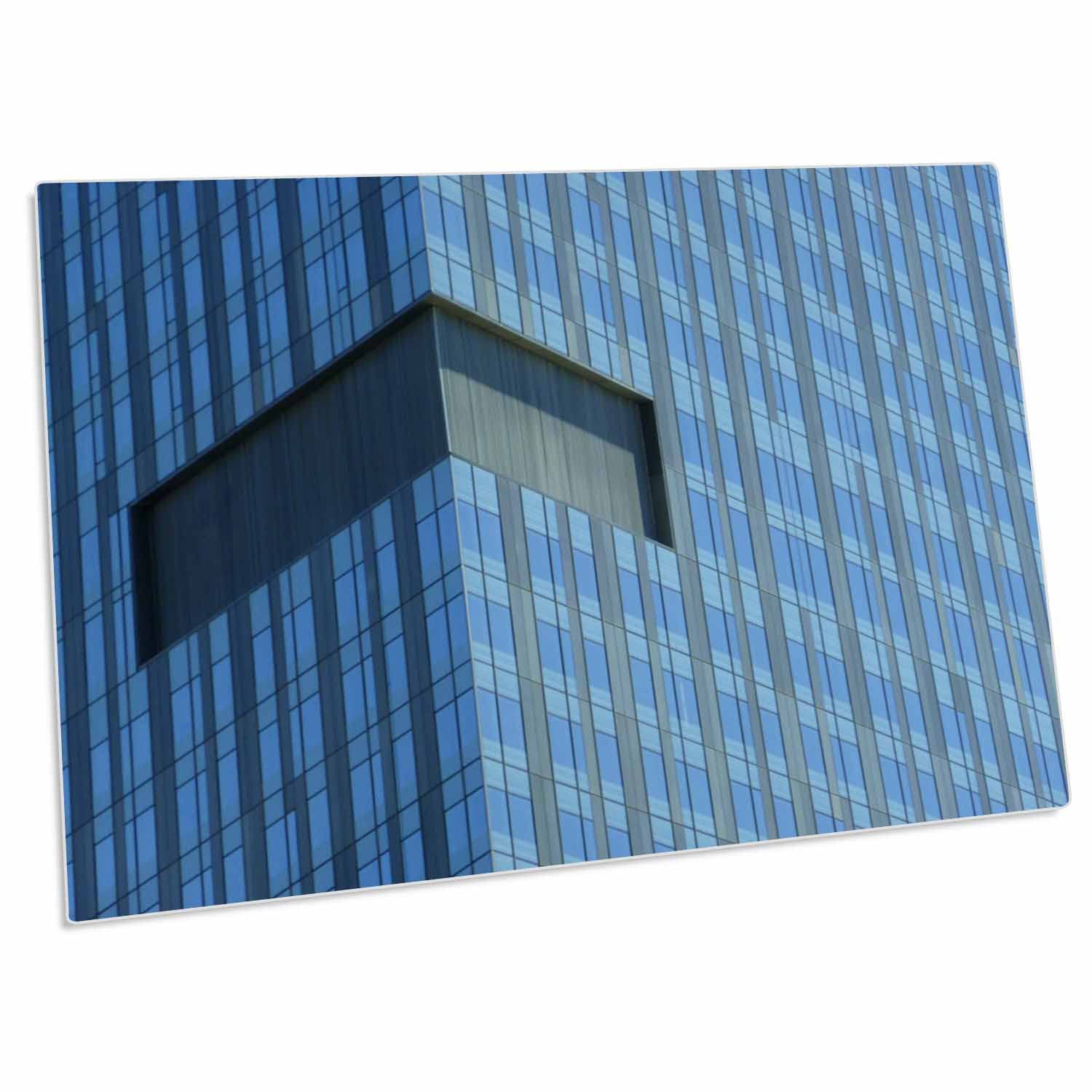 3D Rose Florene Architecture - Corner Office Desk Pad Place Mats (dpd-28344-1) | Non-Slip Office Desk Mat for Computer Keyboard & Mouse | Perfect for Home Office, Workstation & Study Desk Decor