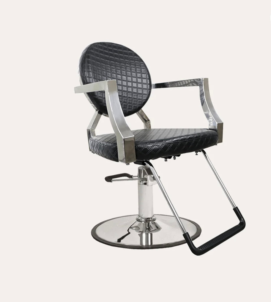 Victoria Salon Chair - Professional Hydraulic Barber & Beauty Salon Chair for Hairdressing, Styling, and Makeup - Perfect for Salons, Spas, and Home Use