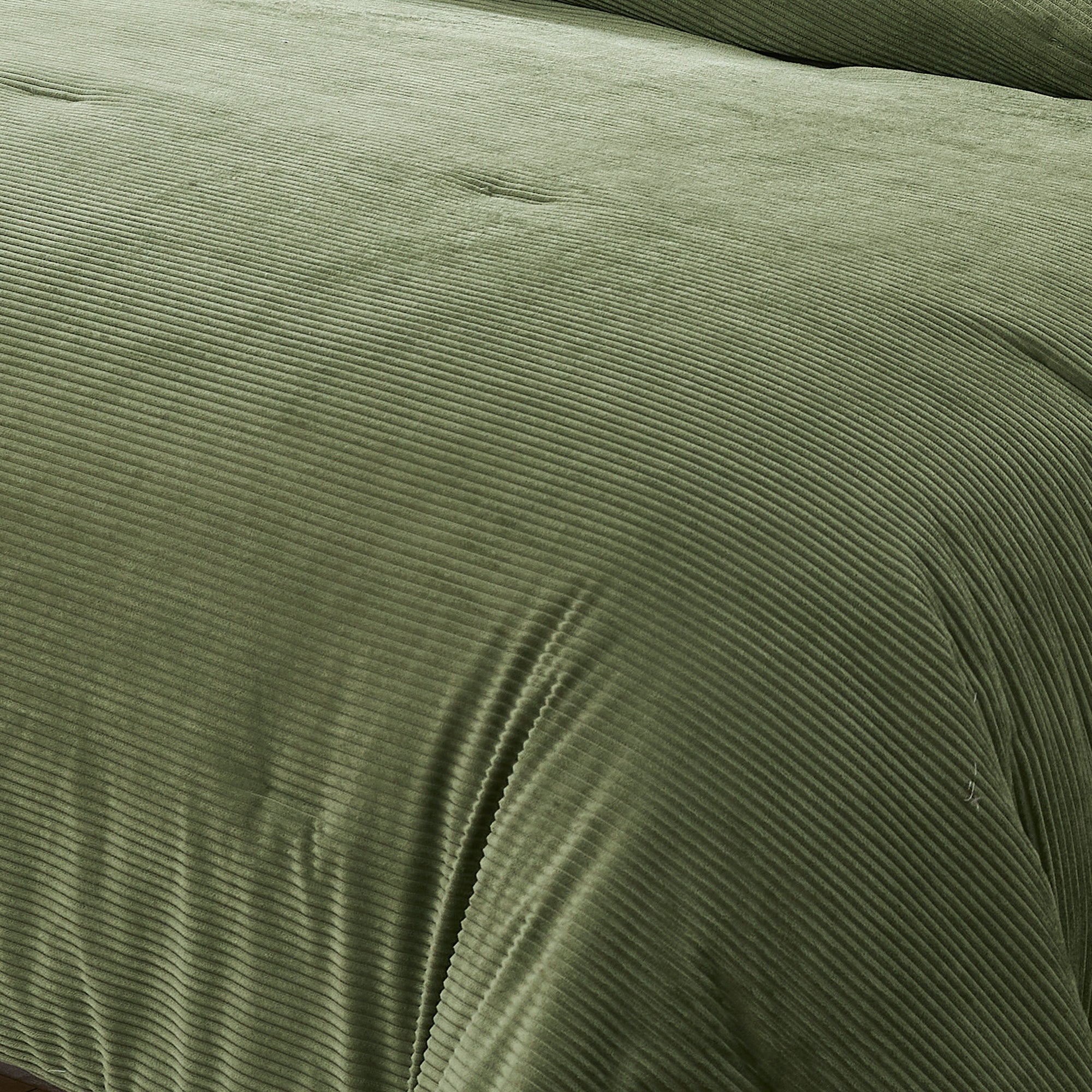 Arden Ribbed Corduroy Comforter Set - Soft & Durable Bedding Collection for Cozy Bedroom Decor | Perfect for Winter Nights & Home Styling