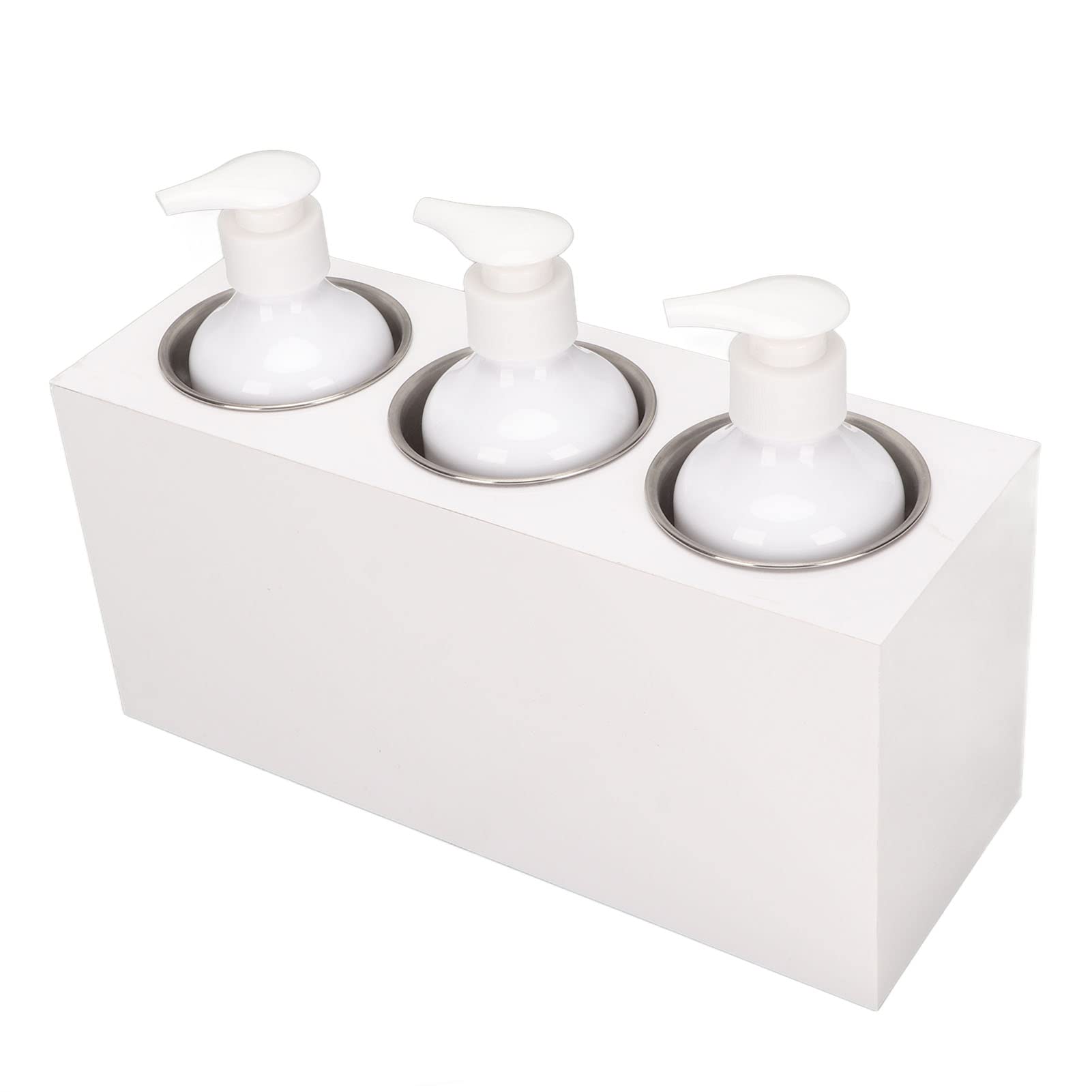 ANGGREK 3 Bottle Electric Massage Oil Warmer - Fast Heating 9-Speed Adjustable Lotion & Cream Heater for Salon, Spa & Home Use - Perfect for Aromatherapy, Massage Therapy & Relaxation