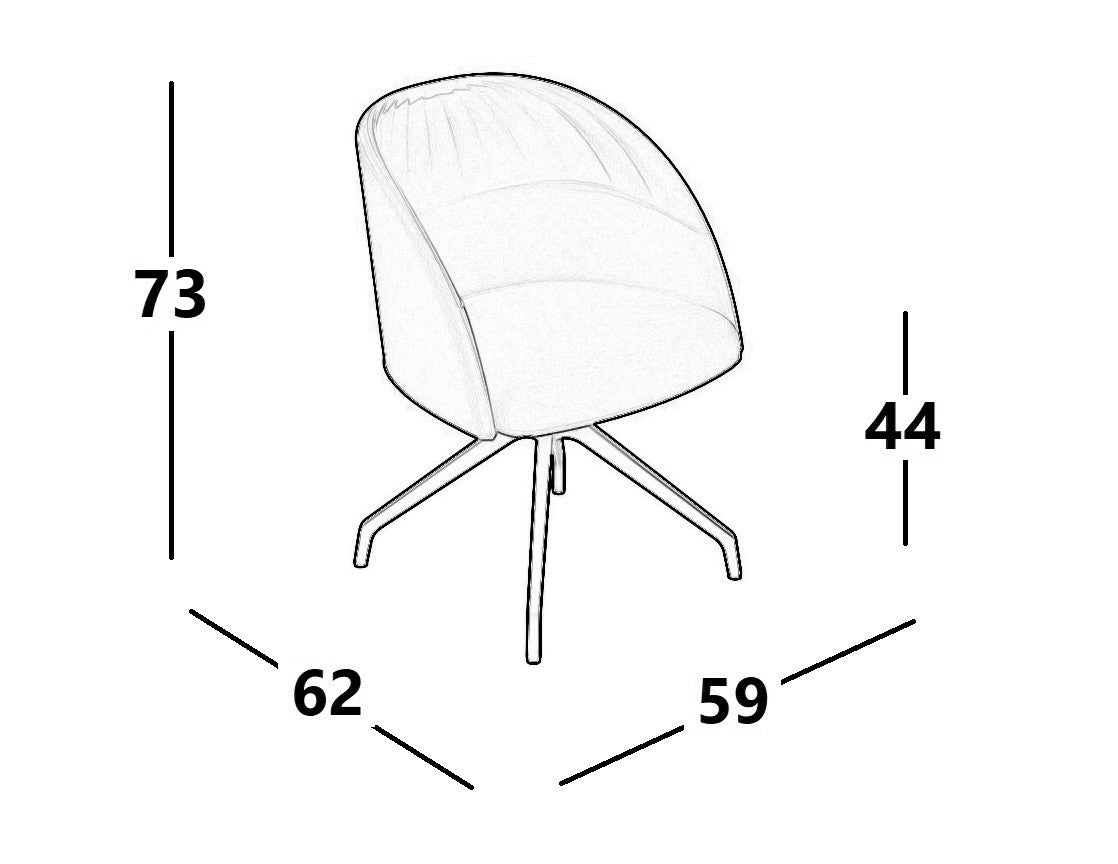 BIGA BA21 Modern Lounge Chair - Comfortable Recliner for Living Room, Bedroom & Office - Ergonomic Design for Relaxation & Reading