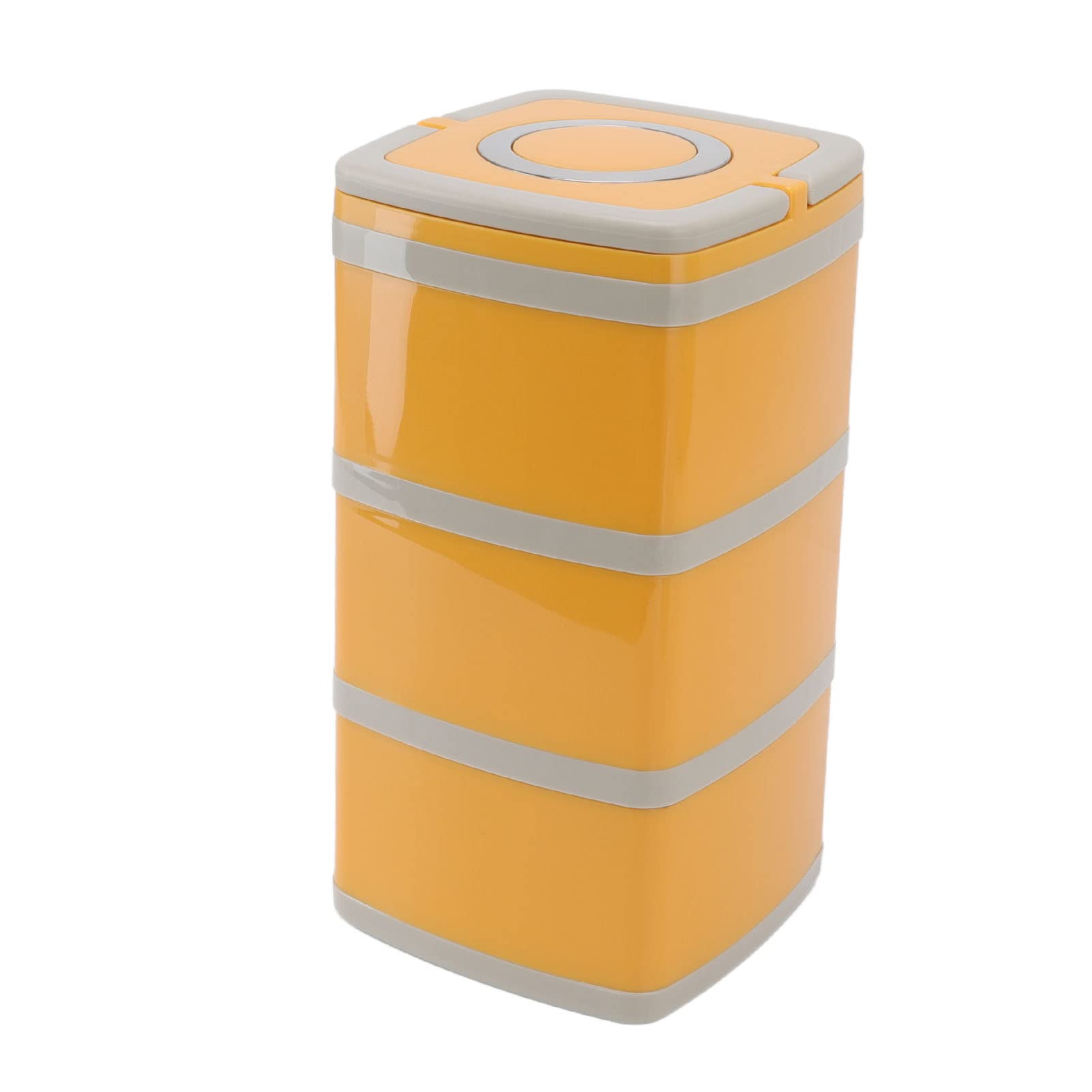 Premium 3-Layer 2.7L Vacuum Insulated Stainless Steel Bento Lunch Box - Leakproof 304 Stainless Steel, Rust-Resistant, Portable for Office, School & Outdoor Picnics - Ideal for Meal Prep, Camping & Travel