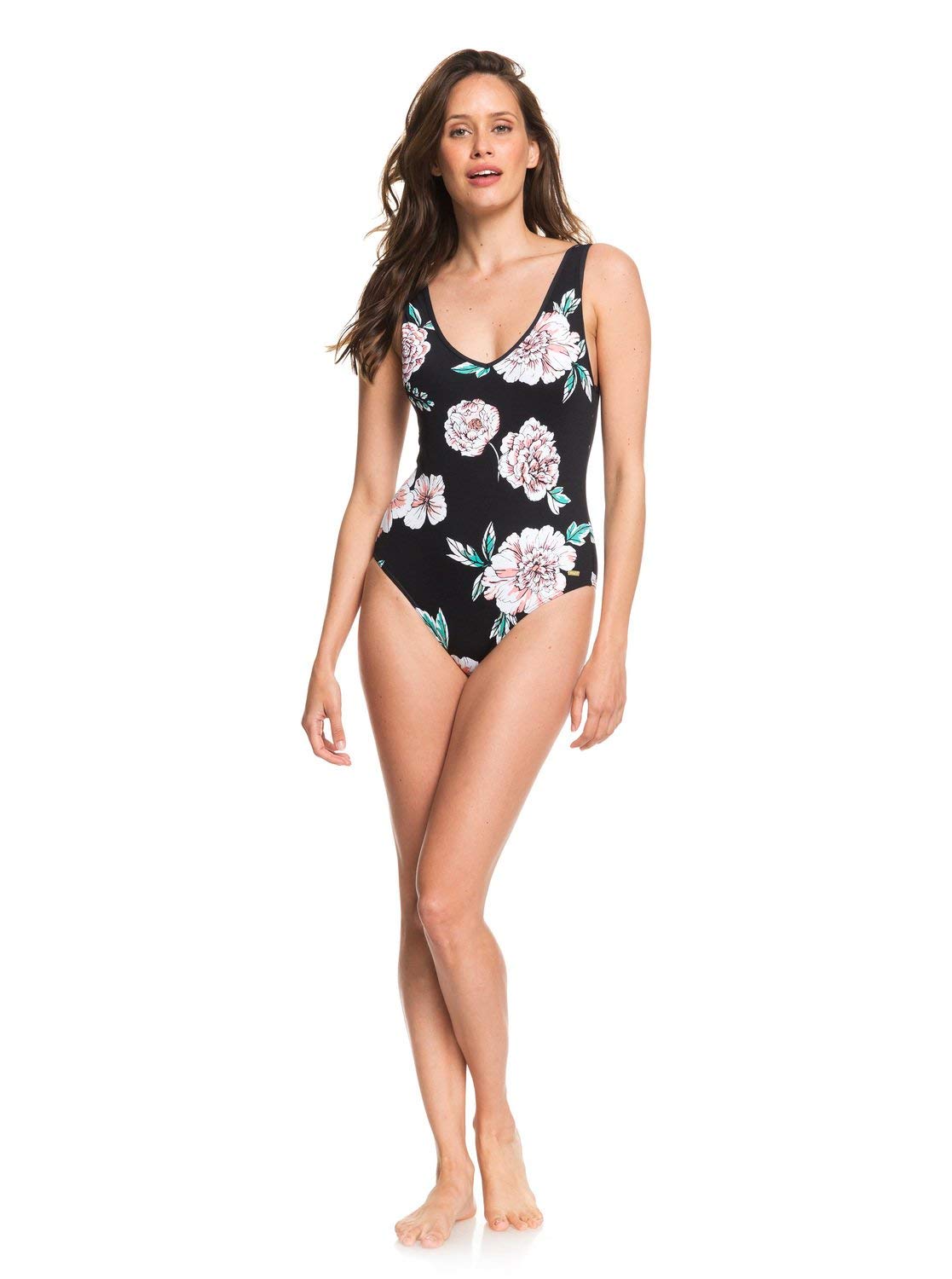 Roxy Women's Standard Surfin Love One Piece Swimsuit - Stylish & Comfortable Bathing Suit for Surfing, Swimming & Beach Vacations