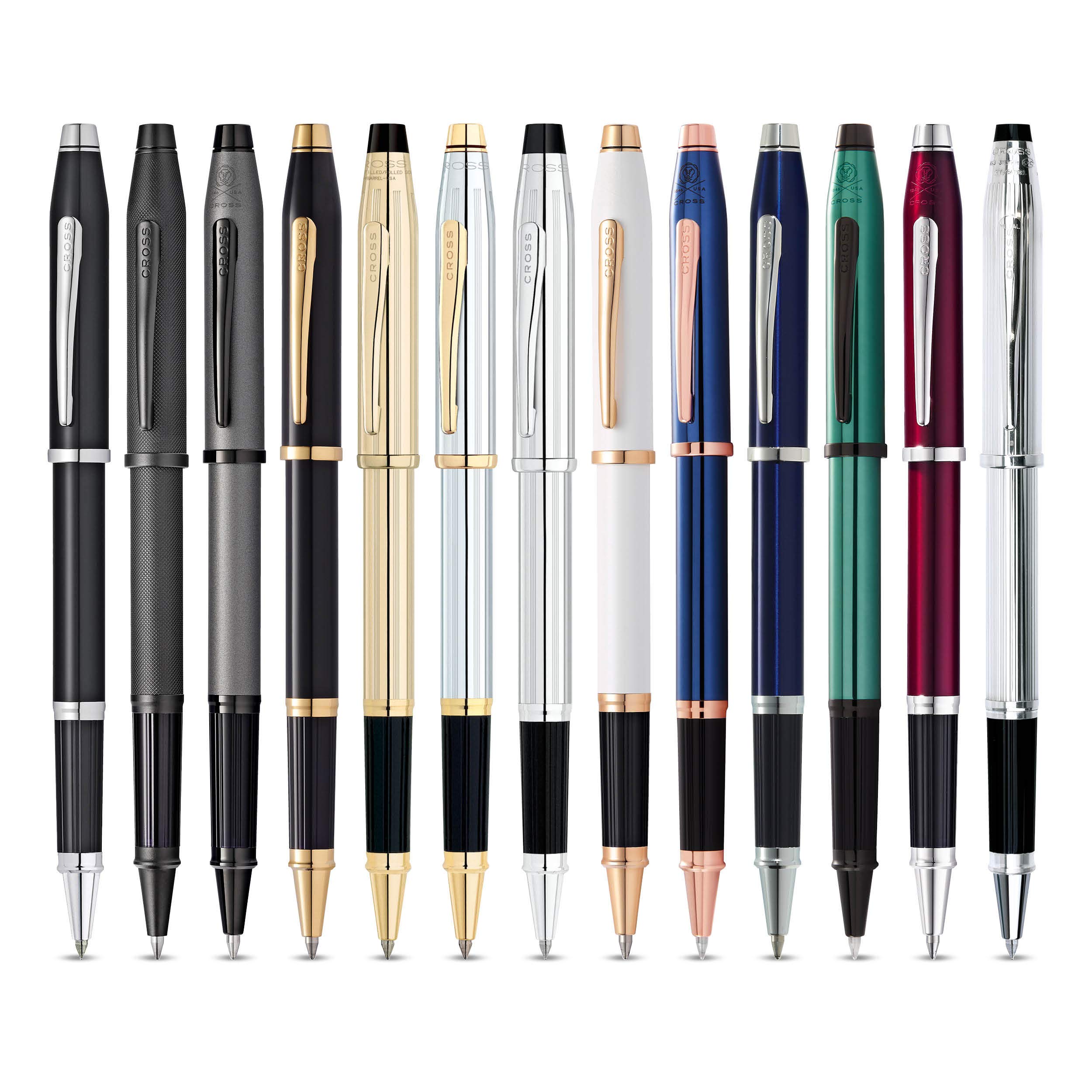 Cross Century II Refillable Gel Ink Rollerball Pen - Medium Point, Translucent Green Lacquer with Luxury Gift Box | Premium Writing Instrument for Office, Business Gifts & Signature Documents