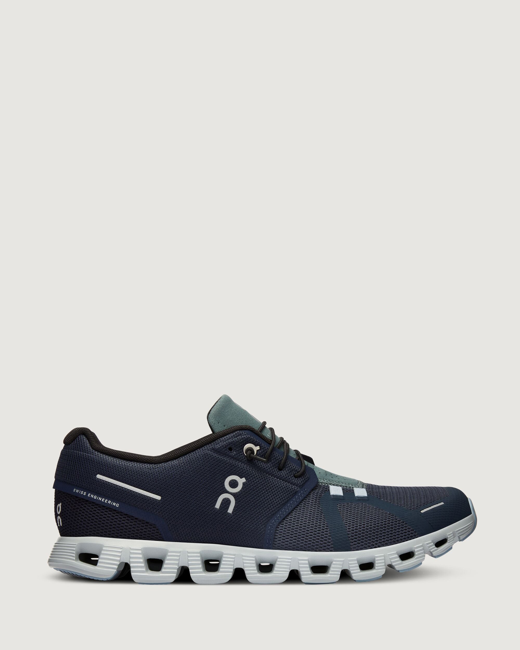 Men's On Cloud 5 Running Shoes - Lightweight & Breathable Midnight/Navy - Perfect for Jogging, Gym Workouts & Daily Wear