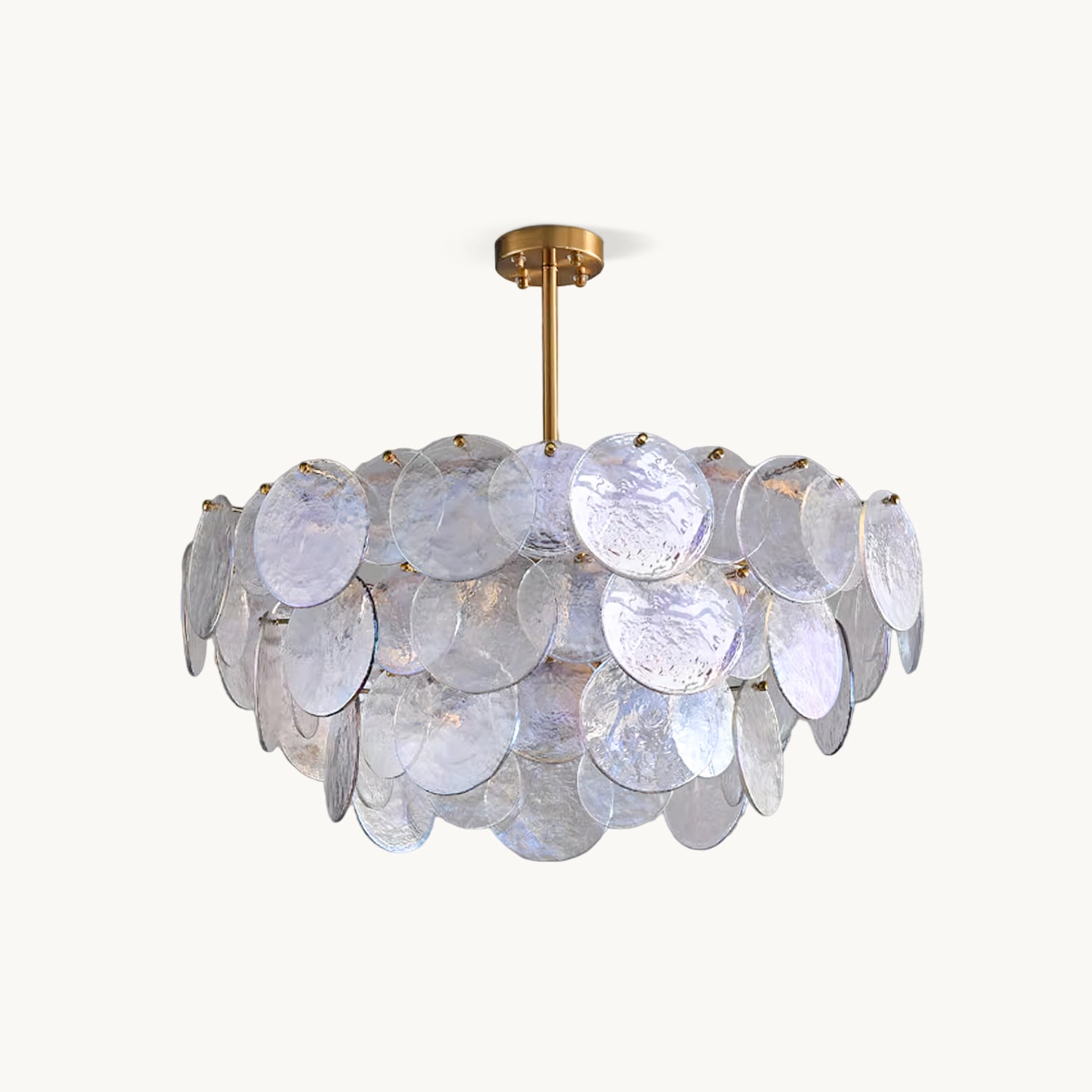 Elegant Ariel Crystal Chandelier - Modern Ceiling Light Fixture for Dining Room, Living Room & Bedroom Decor