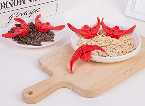 WOIWO 2 Pack Melon Seed Crackers - Nut Sheller Tool for Pumpkin, Sunflower & Watermelon Seeds | Durable Stainless Steel Kitchen Gadget for Snacking & Cooking | Perfect for Parties, Movie Nights & Healthy Eating