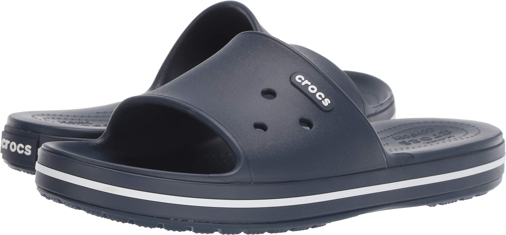 Crocs Crocband III Slide Sandals - Comfortable Open-Toe Unisex Slides for Men & Women - Perfect for Beach, Pool, and Casual Wear