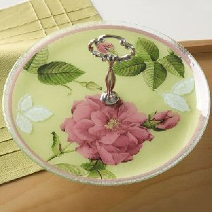 Lenox Gorham Rose Serenade Pastry Server - Elegant Cake Serving Set for Weddings, Tea Parties & Special Occasions
