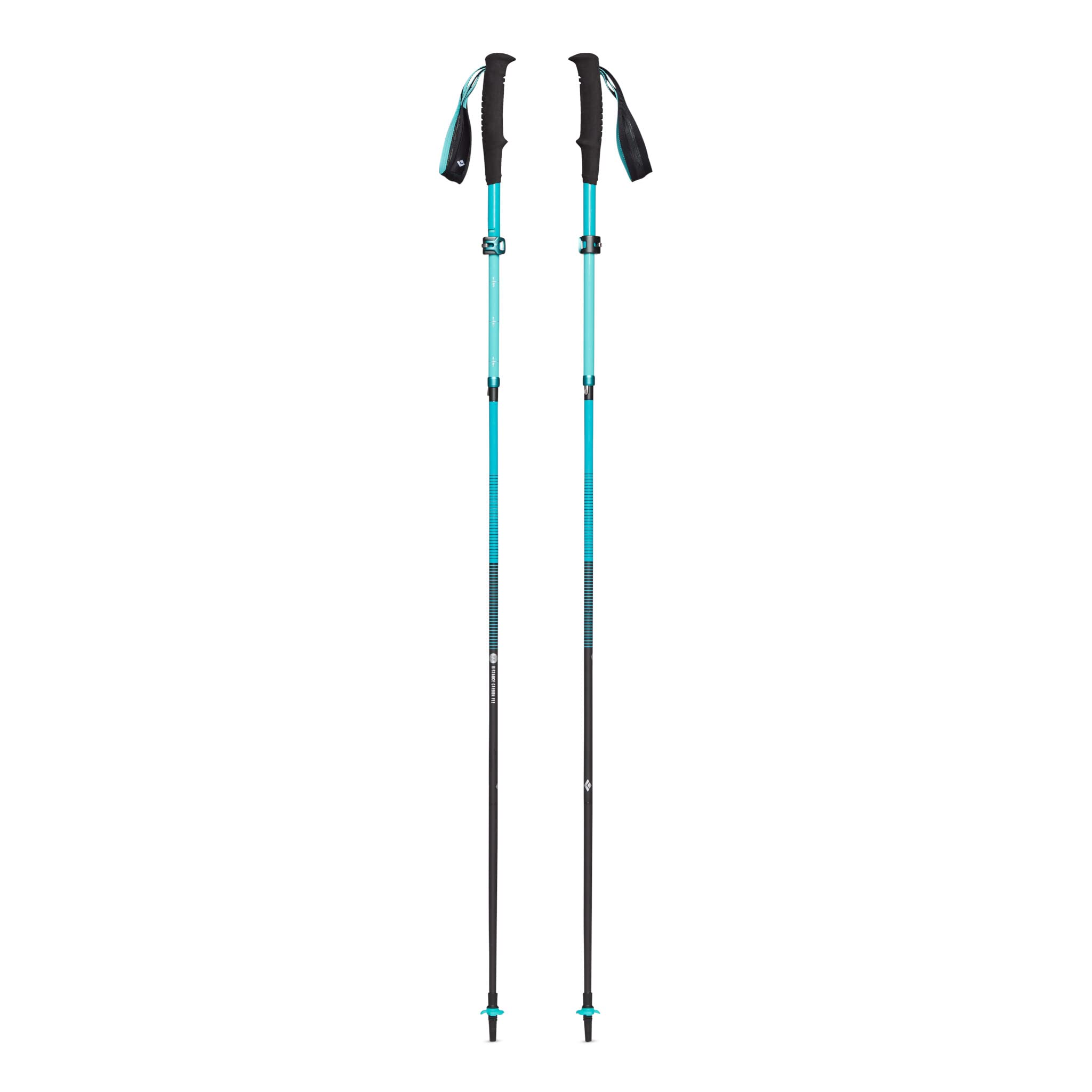 **BLACK DIAMOND Women's Distance Carbon FLZ Trekking & Running Poles – Foldable, Ultra-Lightweight, Adjustable Carbon Fiber Hiking Poles (Dark Patina, 95-110cm) – Perfect for Trail Running, Hiking & Backpacking**