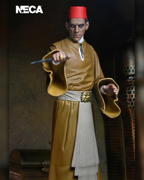 Universal Monsters Ultimate Ardath Bey 7-Inch Action Figure - Collectible Toy for Horror Fans - Perfect for Display, Cosplay, and Halloween Decor