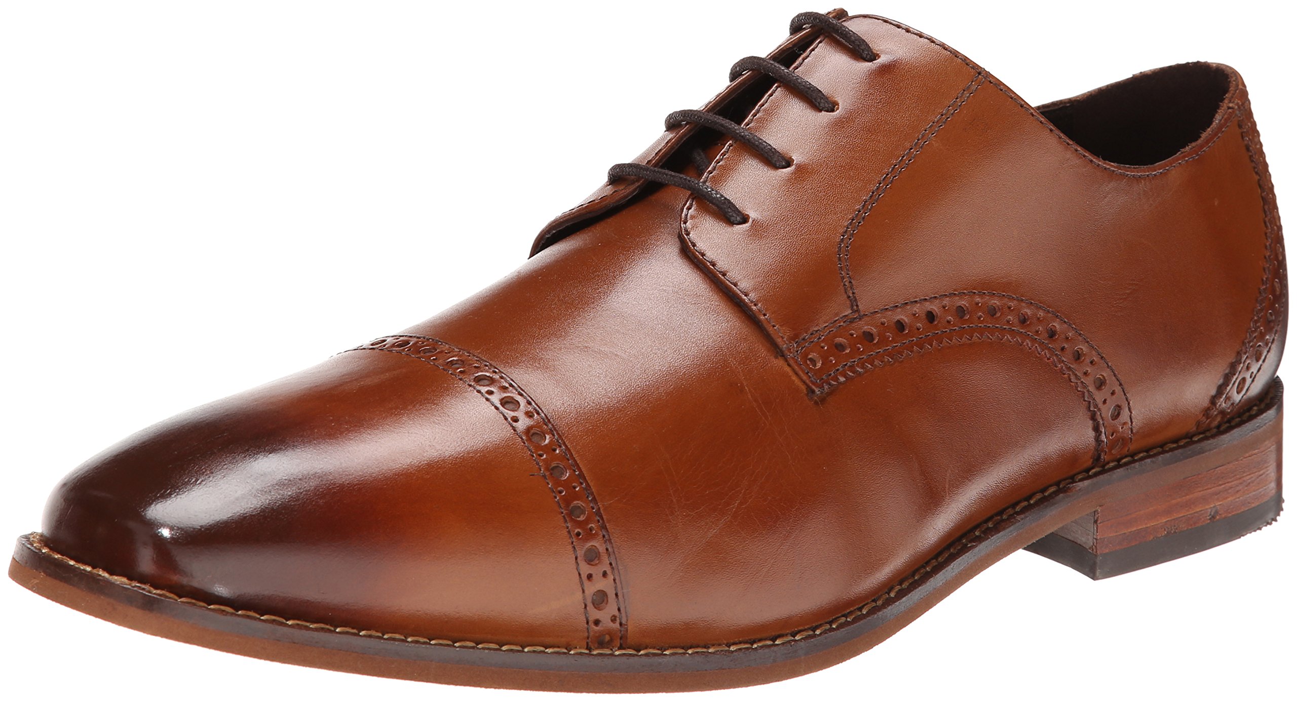 Florsheim Men's Castellano Cap Toe Oxford Dress Shoes - Classic Business Formal Leather Shoes for Men | Perfect for Office, Weddings & Professional Events