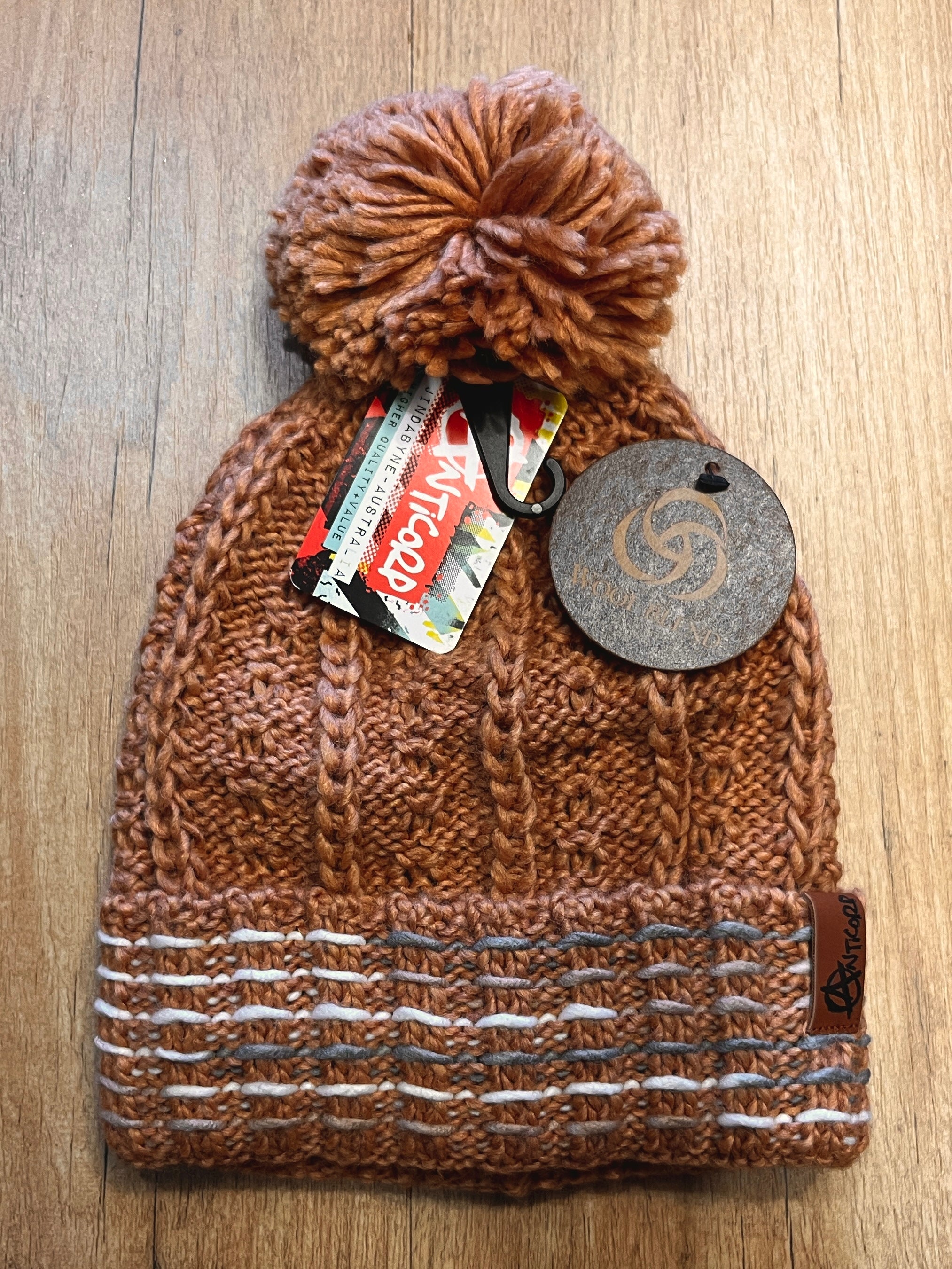 Anticorp Southerly Lined Beanie Hat for Men & Women - Warm Winter Skull Cap with Fleece Lining - Perfect for Skiing, Snowboarding & Outdoor Activities
