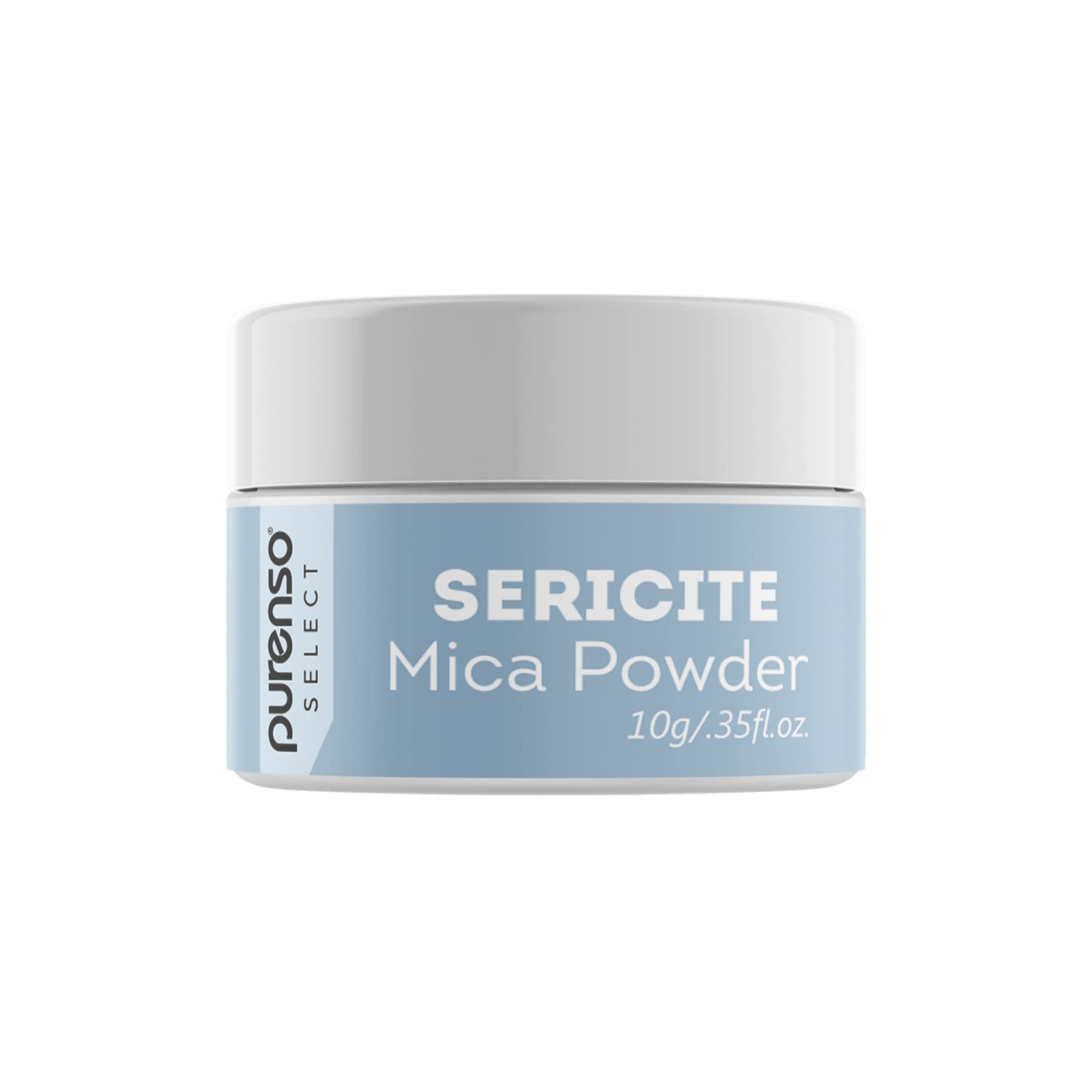 Purenso Select - 10g Sericite Mica Powder for DIY Soap Making, Candle Crafting, Lip Gloss, Nail Art, Bath Bombs & Resin Projects | Natural Cosmetic Grade Pigment for Handmade Beauty & Art Crafts | Perfect for Home Spa, Gift Making & Creative DIY