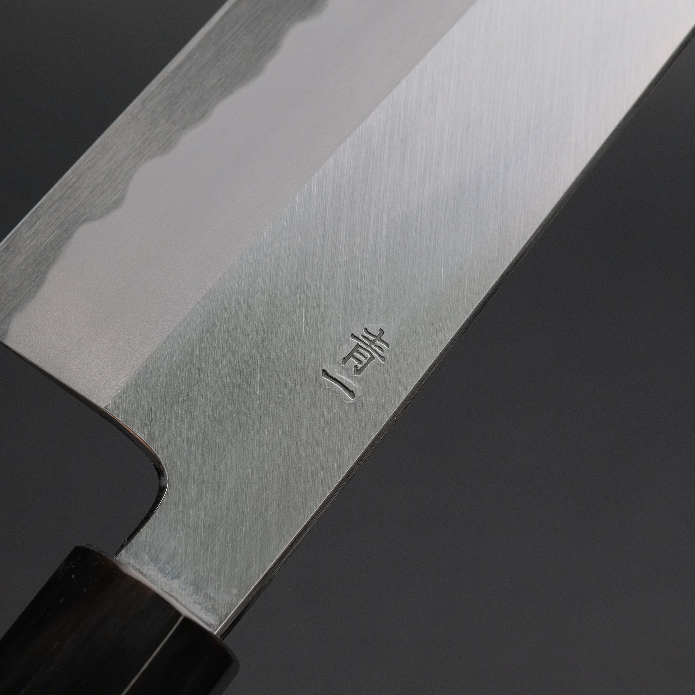 Premium Hitohira Tanaka Kyuzo Blue #1 Migaki Bunka Knife - Japanese High-Carbon Steel Blade with Ziricote Wood Handle - Perfect for Sushi, Vegetables & Precision Cutting