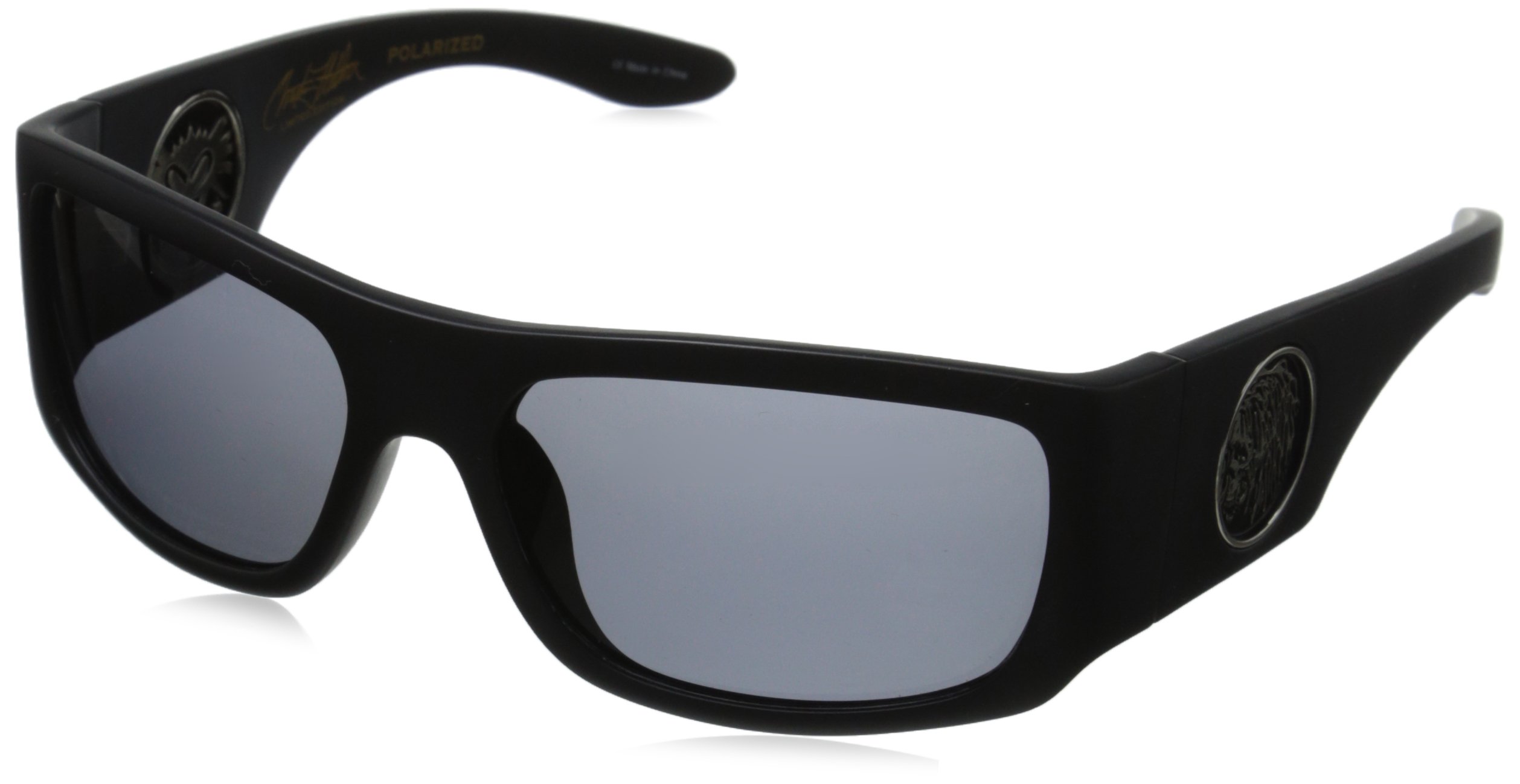 Black Flys Christian Fletcher Racer Fly Polarized Wrap Sunglasses for Men & Women - UV Protection, Stylish Sports Shades for Cycling, Running, Driving & Outdoor Activities