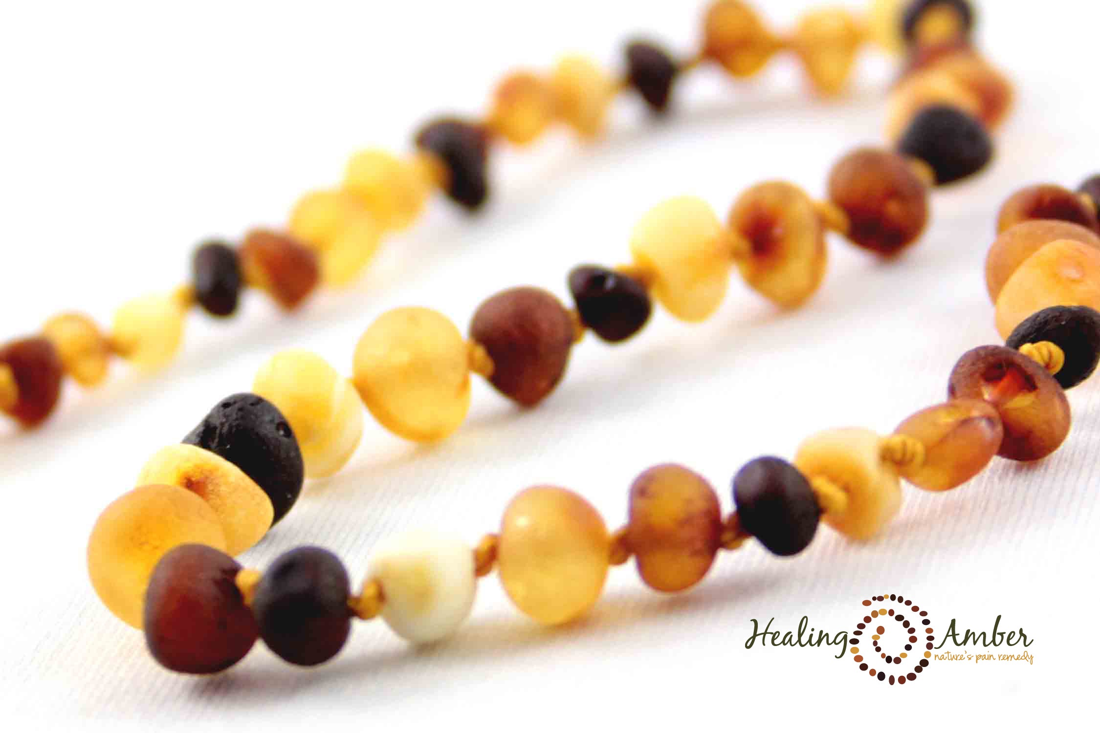 Natural Baltic Amber Necklace for Adults - Pain Relief & Healing - 20 Inch Genuine Amber Beads - Perfect for Stress Relief, Teething & Wellness - Ideal for Daily Wear, Meditation & Holistic Therapy