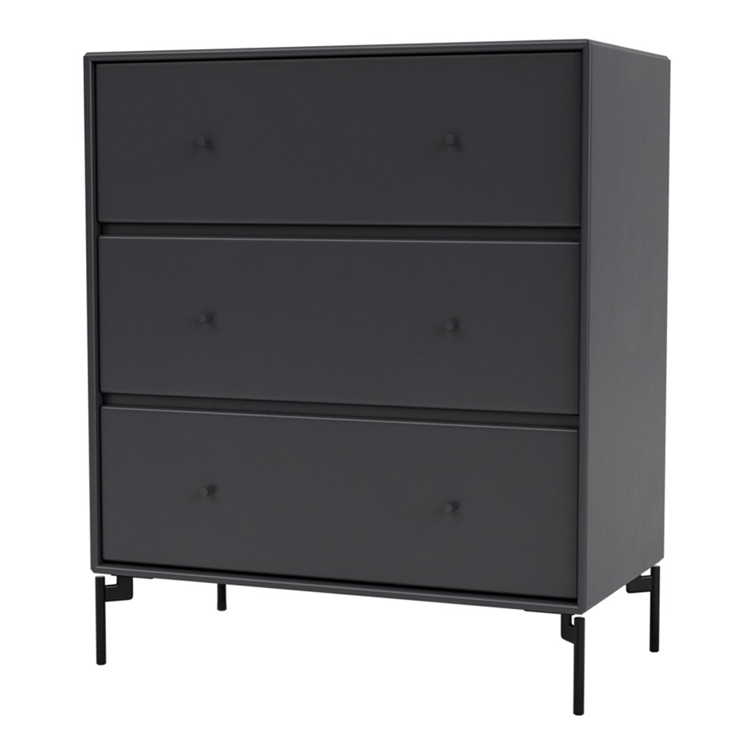 Peter J Lassen Carry Dresser by Montana Mobler - Stylish Wooden Chest of Drawers for Bedroom, Living Room & Office Storage