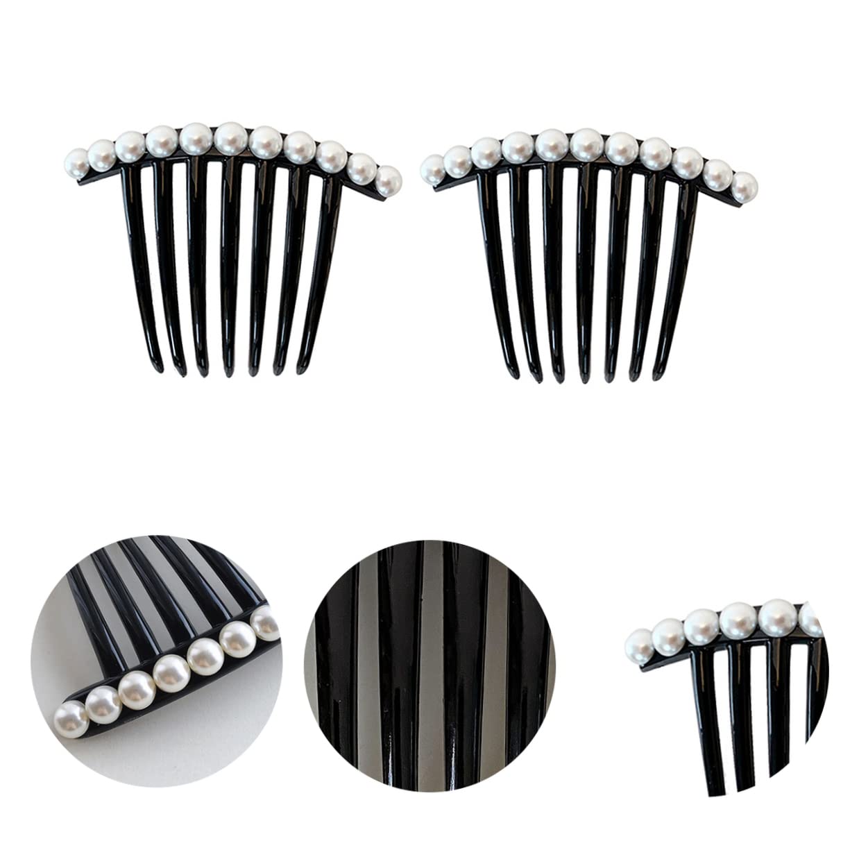 FOMIYES 5-Piece Hair Clips & Side Combs for Women - Elegant Hair Accessories for Weddings, Parties & Special Occasions - Perfect for Updos, Half-Up Styles & Everyday Wear