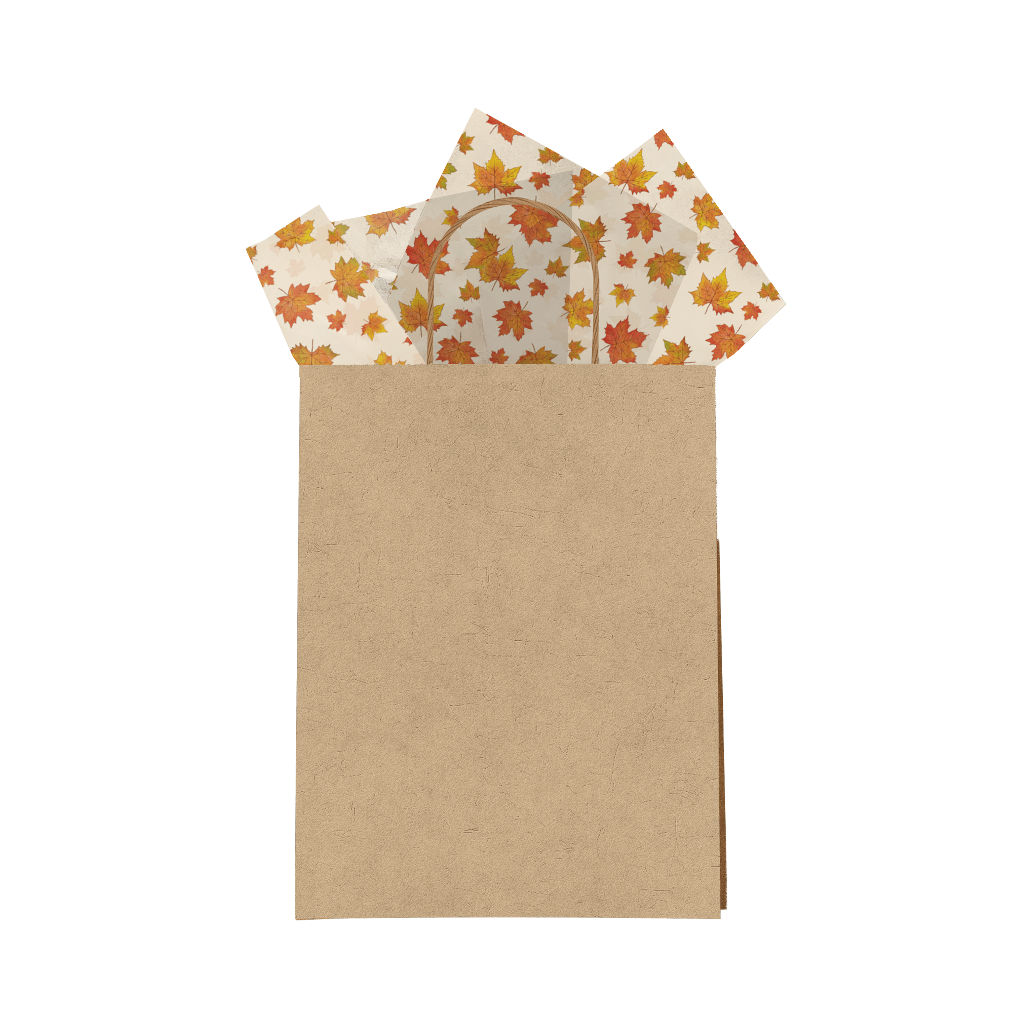 Vibrant Fall Leaves Tissue Paper - 50 Sheets for Gift Wrapping, Party Decorations & DIY Crafts - Perfect for Autumn Celebrations, Thanksgiving, and Seasonal Home Decor