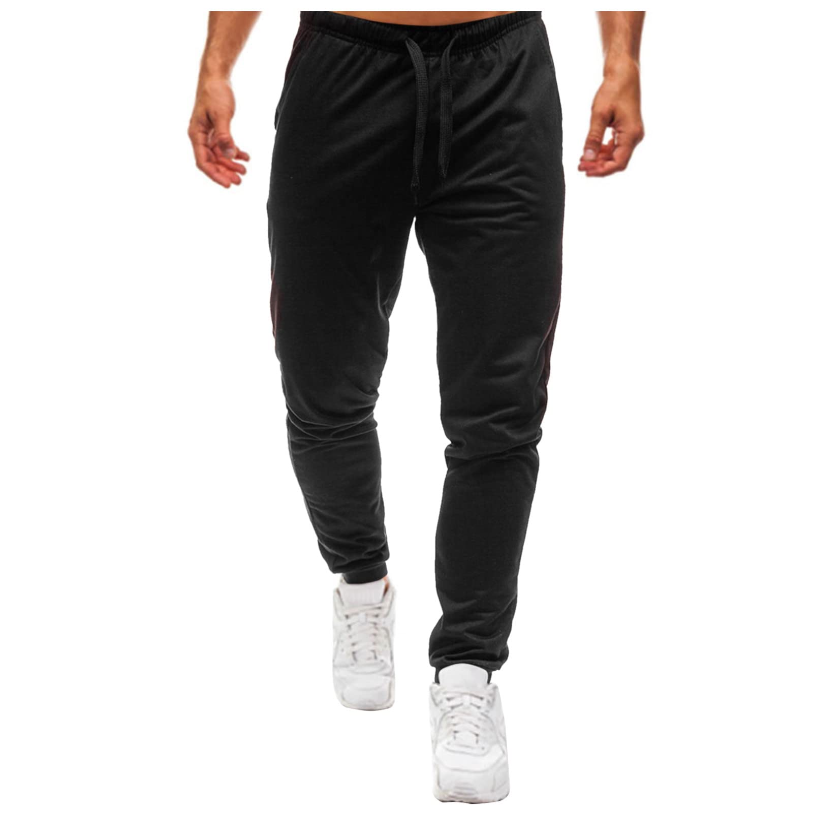 YUNDAN Men's Workout Joggers - Slim Fit Gym Training Pants, Lightweight Stretch Sweatpants for Running, Hiking & Athletic Activities | Perfect for Gym, Casual Wear & Outdoor Adventures