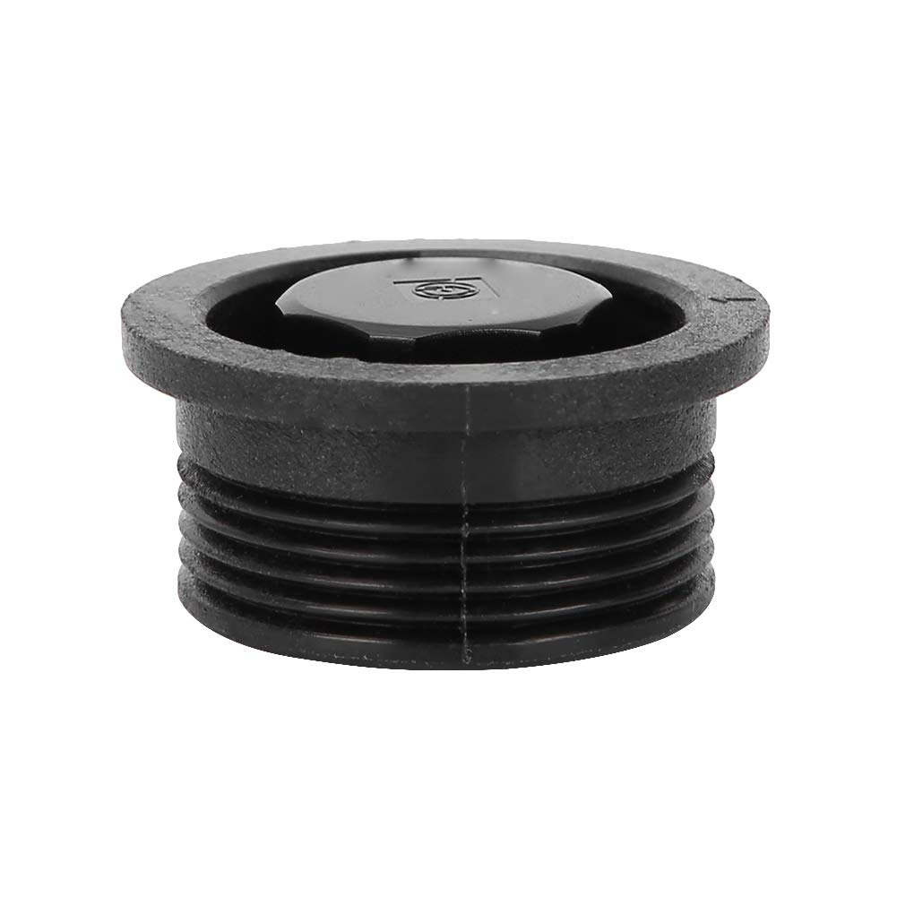 Durable Black Surfboard Air Vent - Anti-Aging Surf Board Ventilation System for Outdoor Water Sports | Perfect for Surfing, Paddleboarding & Beach Activities