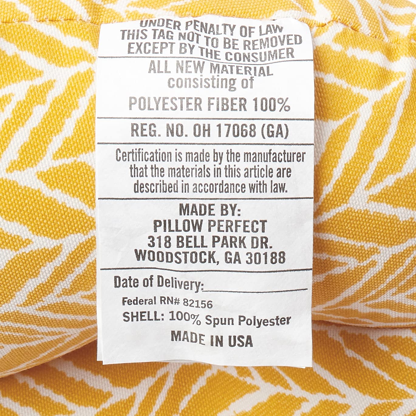 Premium Herringbone Pattern Chair Cushions - Set of 2 Egg Yolk Yellow Outdoor/Indoor Seat Pads - Water-Resistant & Comfortable - Perfect for Patio Furniture, Dining Chairs, and Deck Lounging