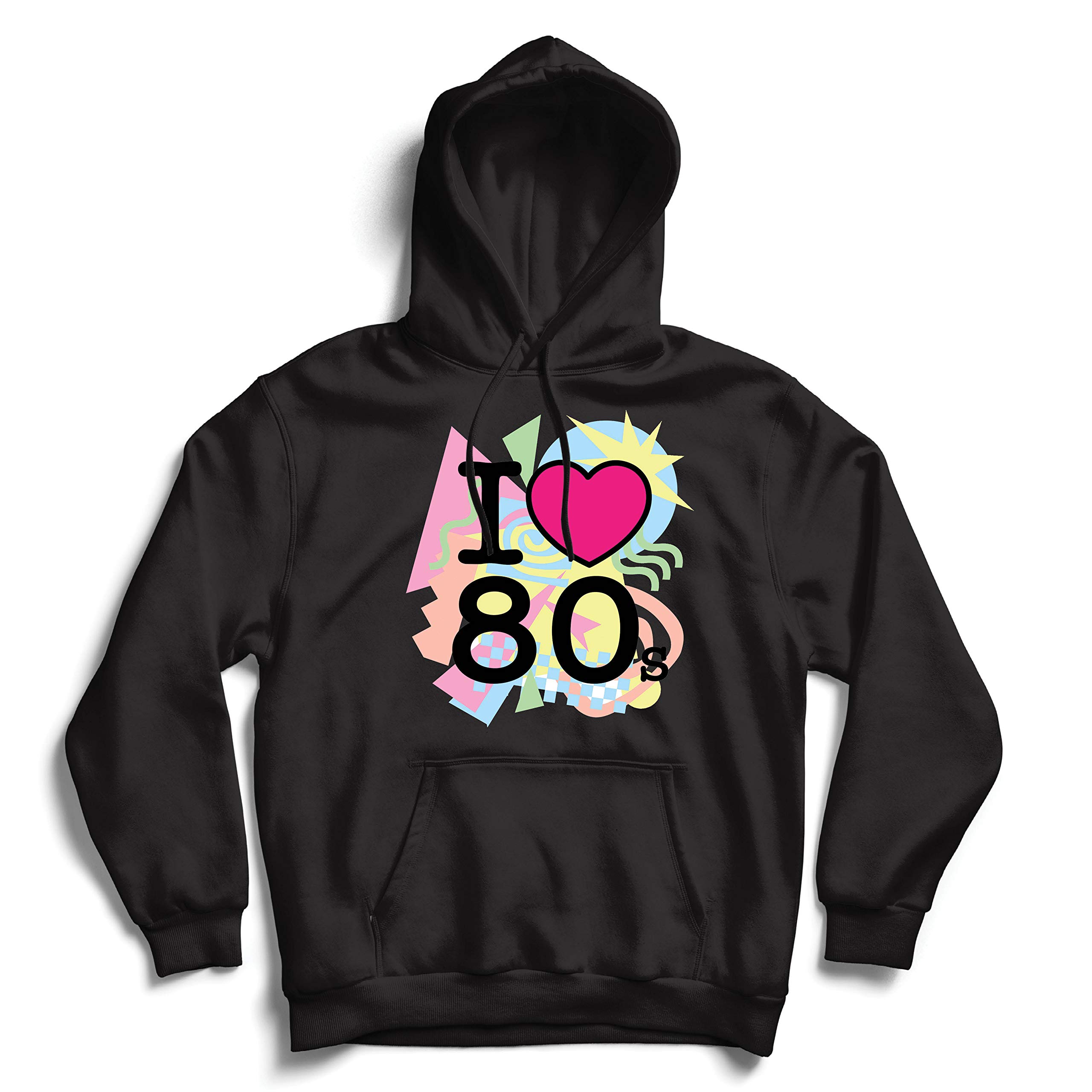 Lepni.me Vintage 80s Hoodie Sweatshirt - Retro Old School Band Concert Merchandise | Soft Unisex Pullover for Music Lovers, Casual Wear & Concert Outfits