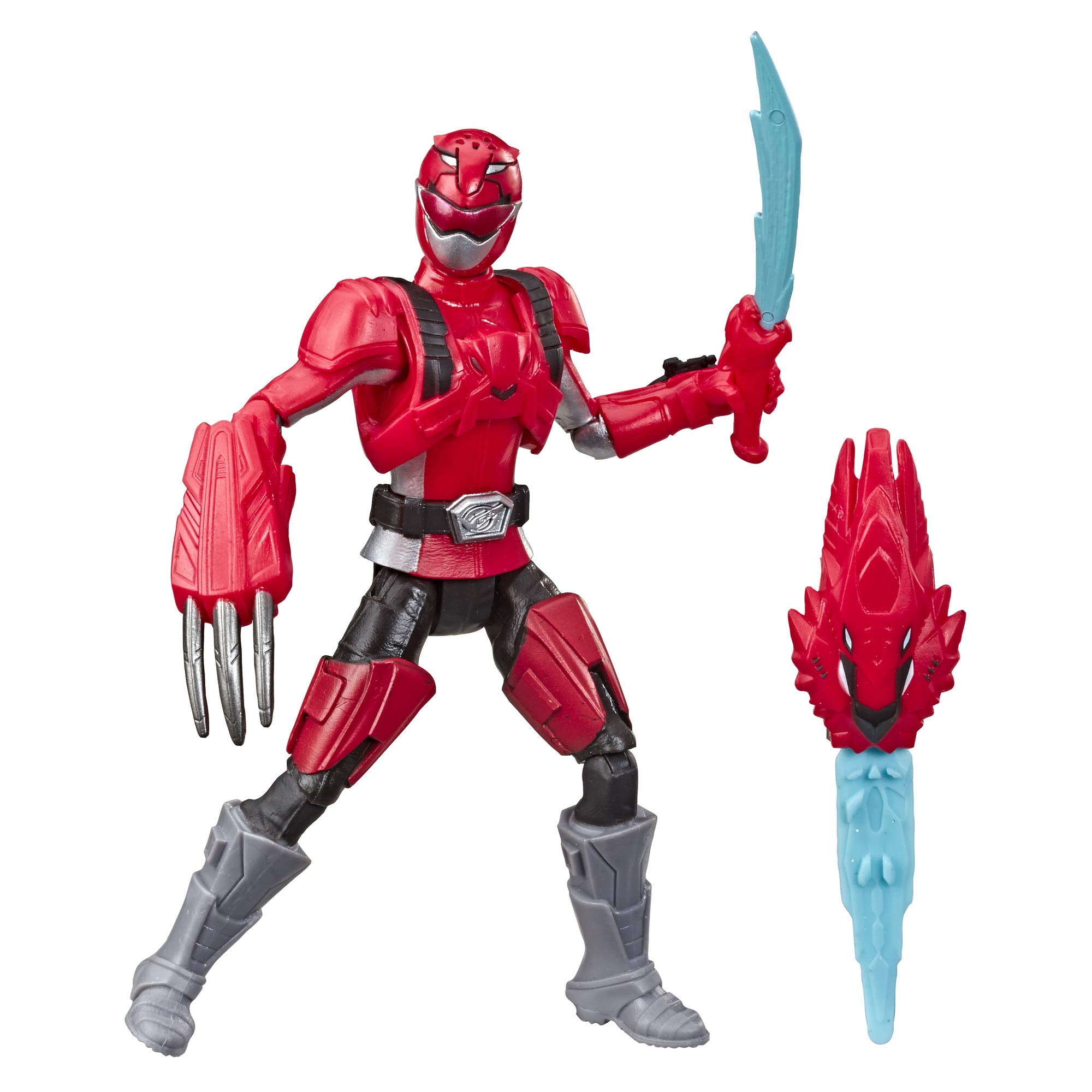 Hasbro Power Rangers Beast Morphers Red Ranger (Red Fury Mode) Action Figure - Collectible Toy for Kids & Fans | Role Play, Display & Gift Idea