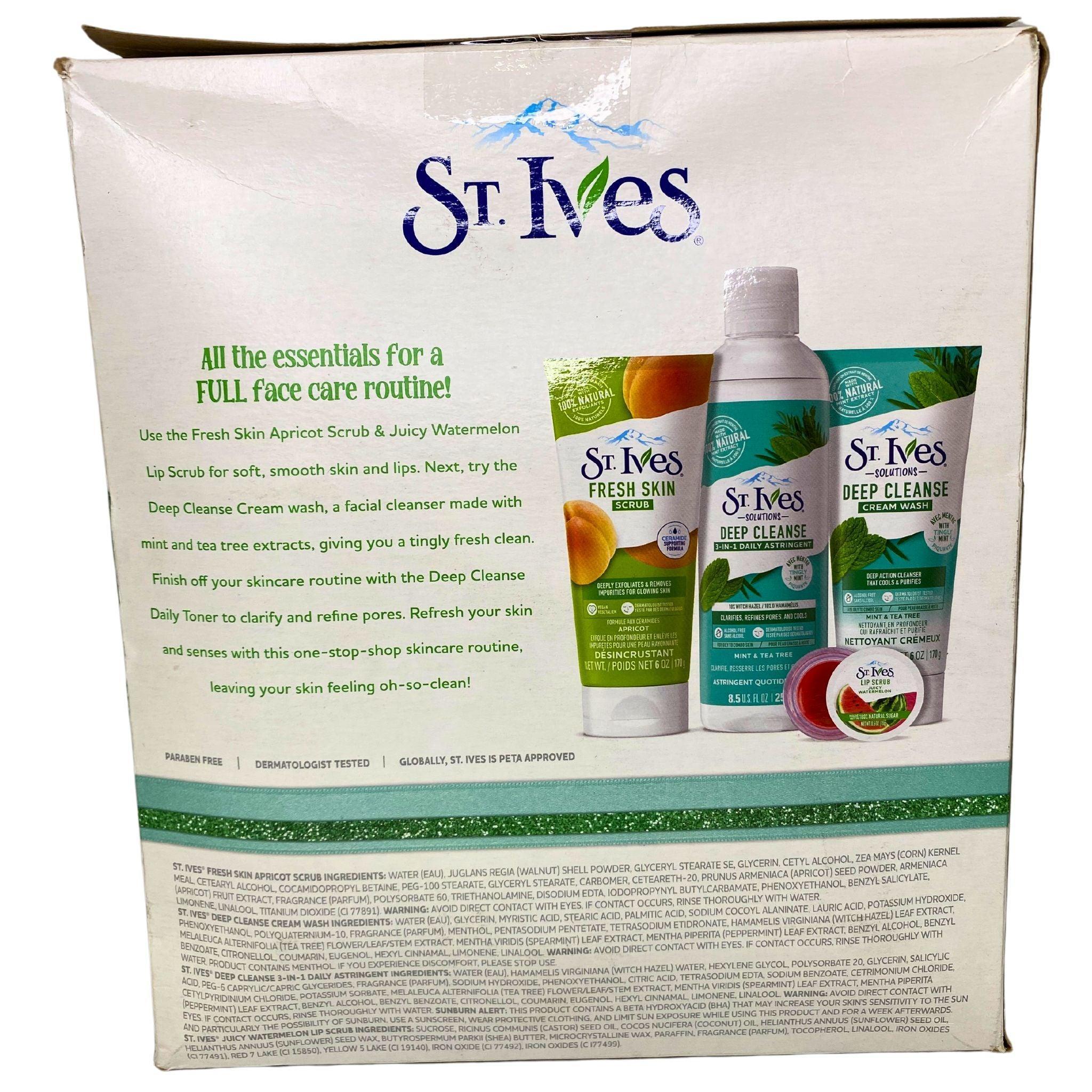 St Ives Fresh Face & Shower Me with Love Gift Set + Harry's Shave Set Assorted Mix (24 Pcs) - Perfect for Valentine's Day Gifts, Birthday Presents & Self-Care Essentials