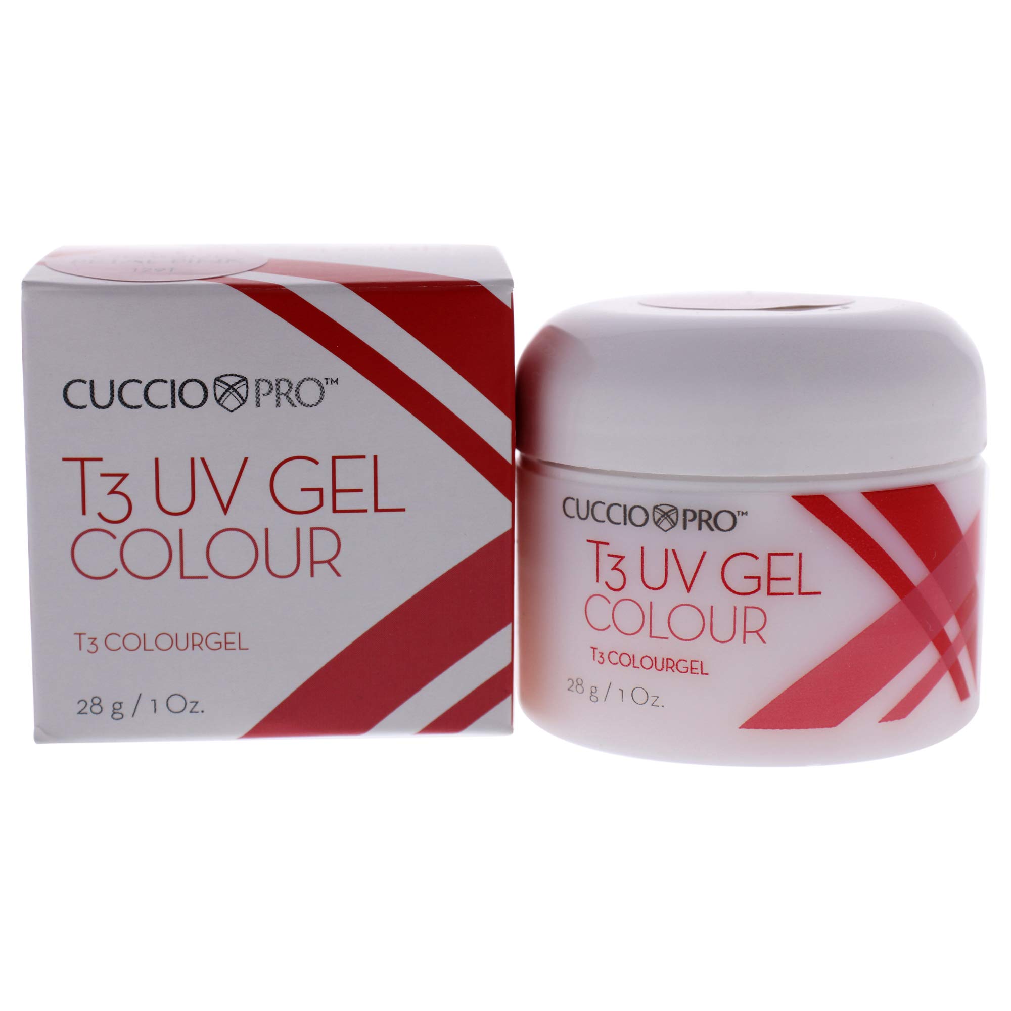 Cuccio Pro T3 UV Gel Polish - Opaque Petal Pink Nail Color for Women - 1 oz Gel Lacquer for Long-Lasting Manicures & Salon-Quality Nails at Home