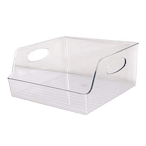 Clear Acrylic Cosmetic Organizer & Desk Drawer Storage - Transparent Makeup Organizer, Scrapbooking Supplies Holder, Office Stationery Organizer - Perfect for Vanity, Craft Room & Home Office Organization
