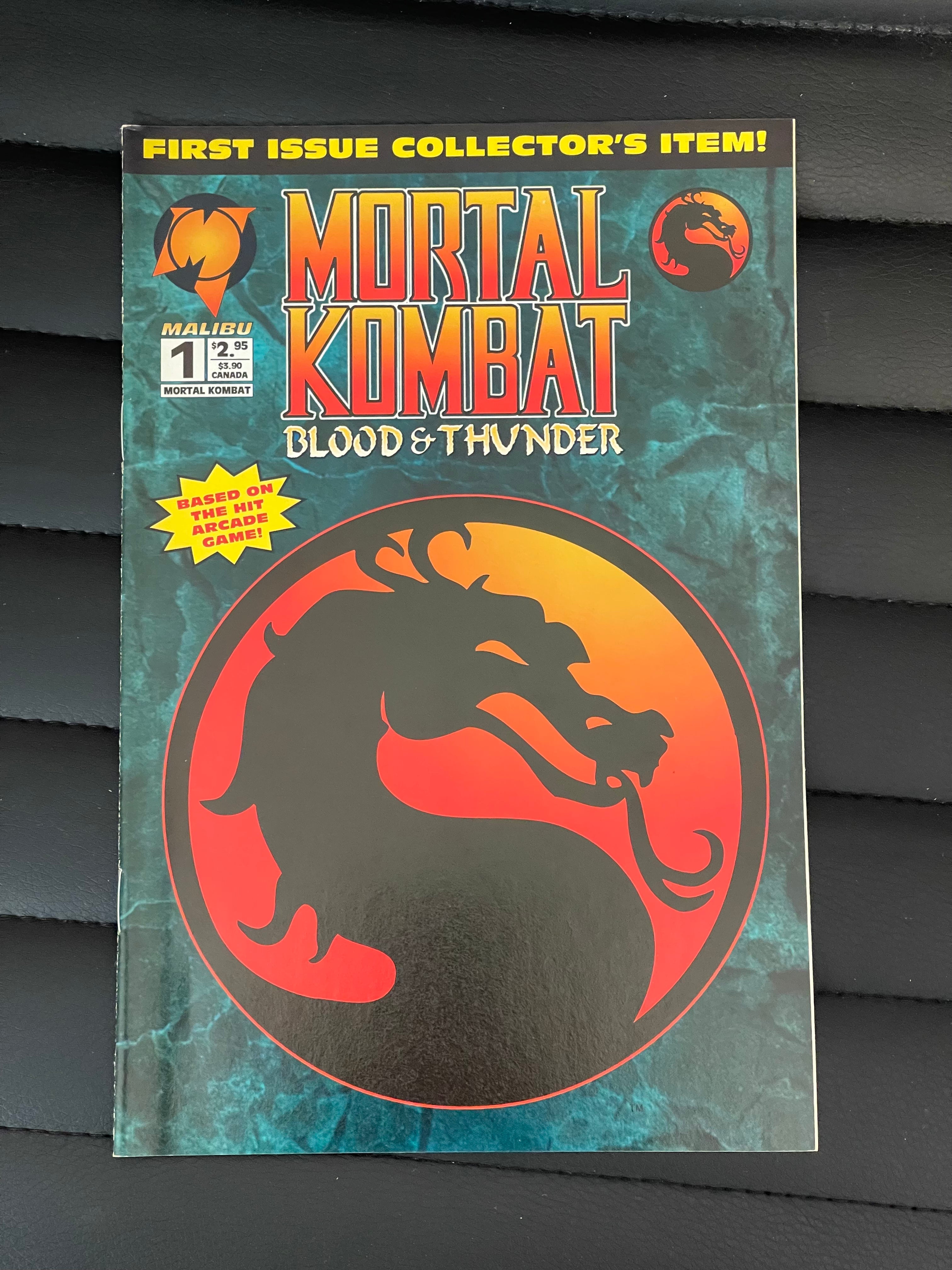 Mortal Kombat #1 Blood and Thunder - High Grade Collectible Comic Book for Fans | Perfect for Display, Gifts, and Comic Collections