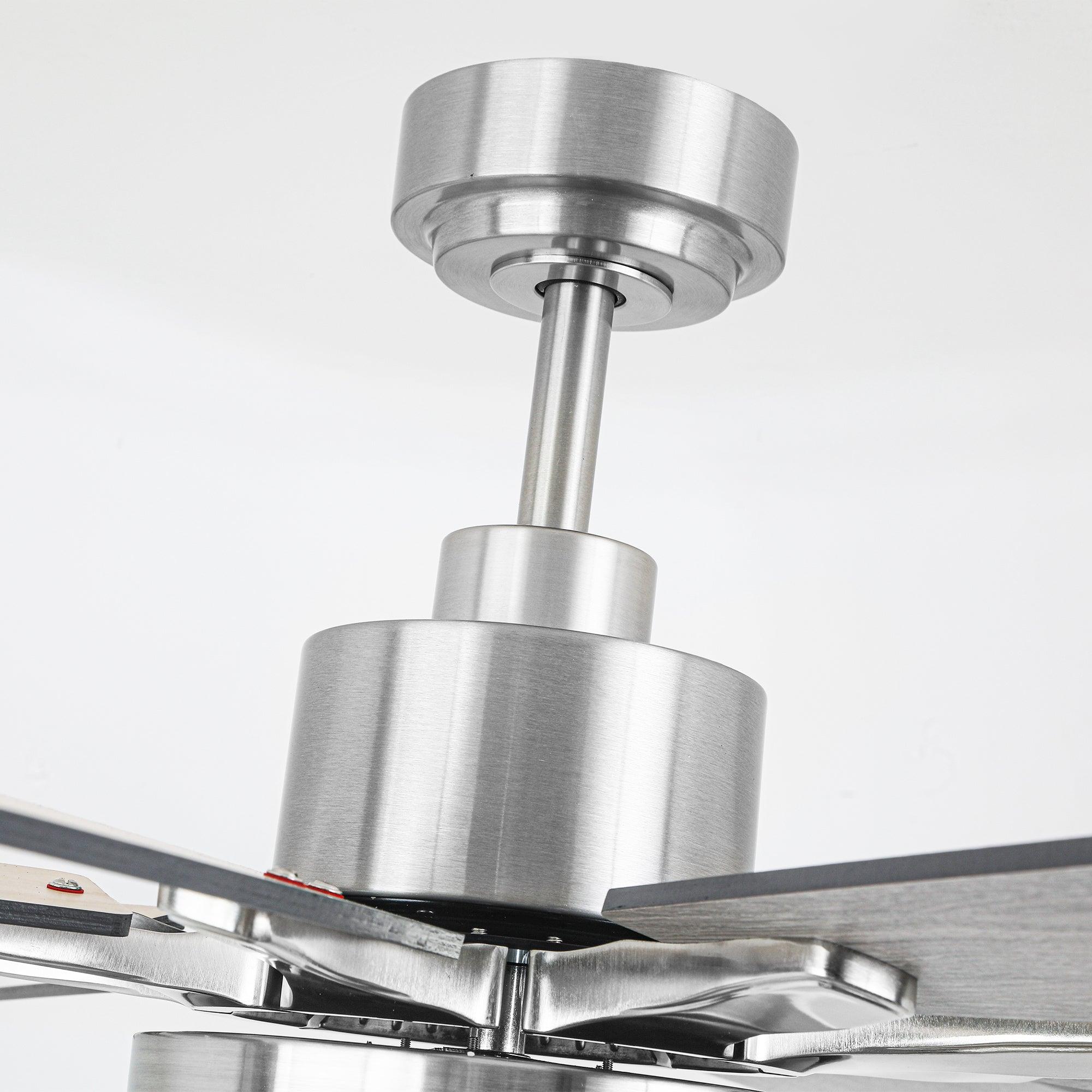 72 Inch Elbe Modern Ceiling Fan with Light Kit & Remote Control - Perfect for Living Room, Bedroom, and Large Spaces